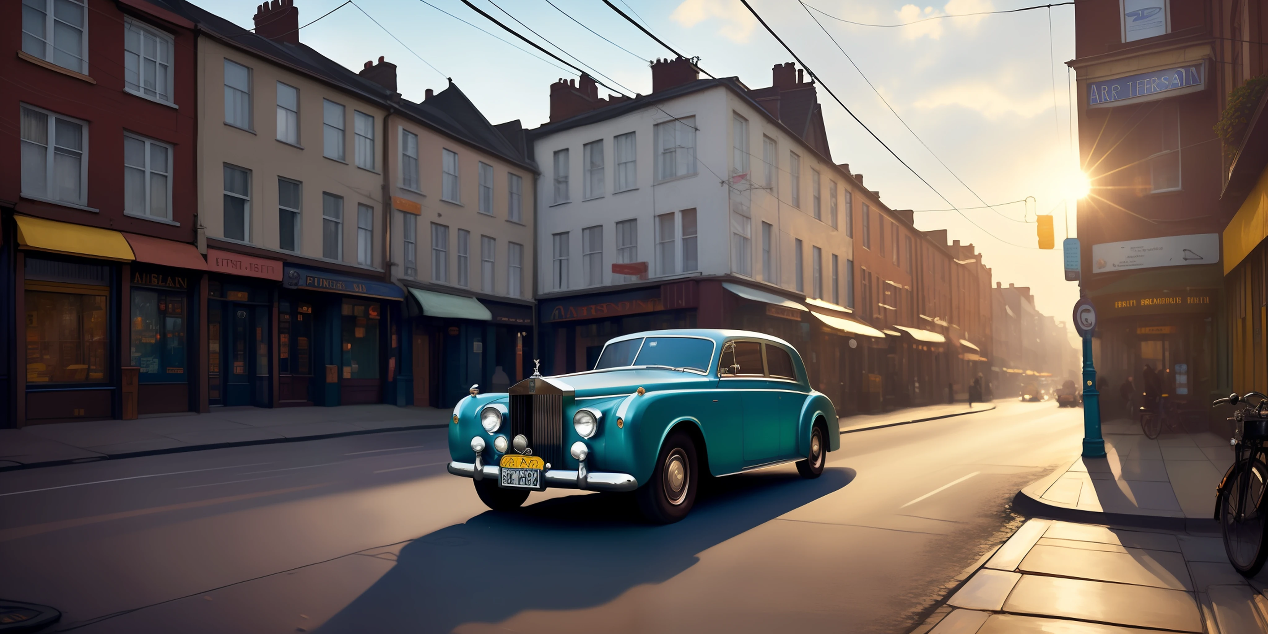 A rolls royce model car, 1950s, realistic epic, portrait, blue and silver color, yellow gradient, blue, brown and magenta color scheme, grunge aesthetic!! 2-way street in the background, city, art by greg rutkowski and artgerm, soft cinematic light, adobe lightroom, photo lab, hdr, intricate, highly detailed, (depth of field: 1.4), faded, (neutral colors: 1.2), (hdr: 1.4), (soft colors:1.2), hyperdetailed, (artstation:1.4), cinematic, warm lights, dramatic light, (intricate details:1.1), complex background, (rutkowski:0.66), (blue and orange:0.4)

PARENT

INFO