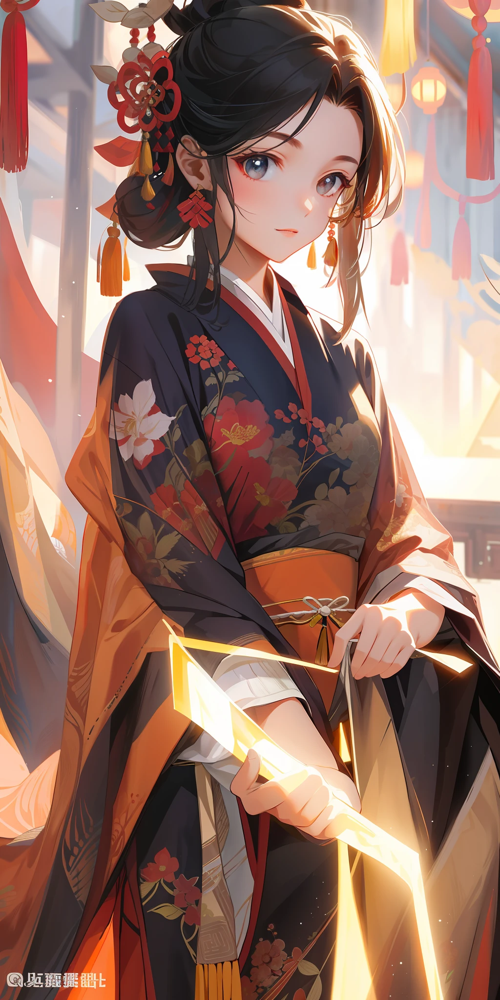 , masterpiece, best quality,
1girl,solo,Chinese cloth,Chinese style,glowing,