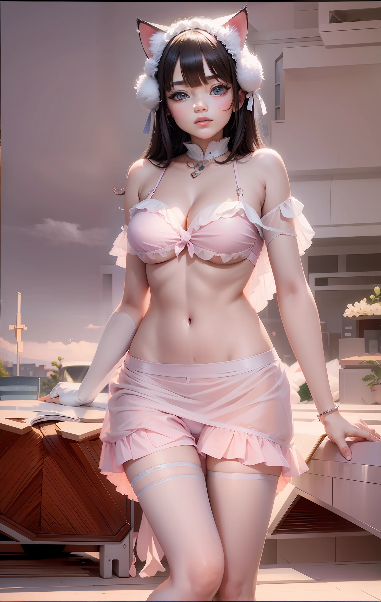 The cat ears are a little bigger