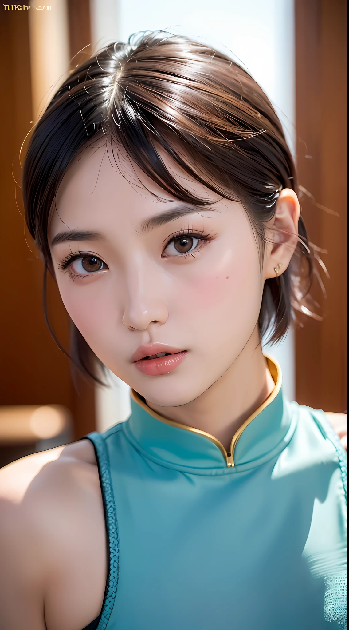 (yinchuan:1.5), close up, masterpiece, best quality, raw photo, photorealistic, face, incredibly absurdres, beautiful girl, cute, short hair, depth of field, highres, ultra-detailed, finely detail, extremely detailed, extremely detailed eyes and face, sharp pupils, realistic pupils, sharp focus, ccinematic lighting