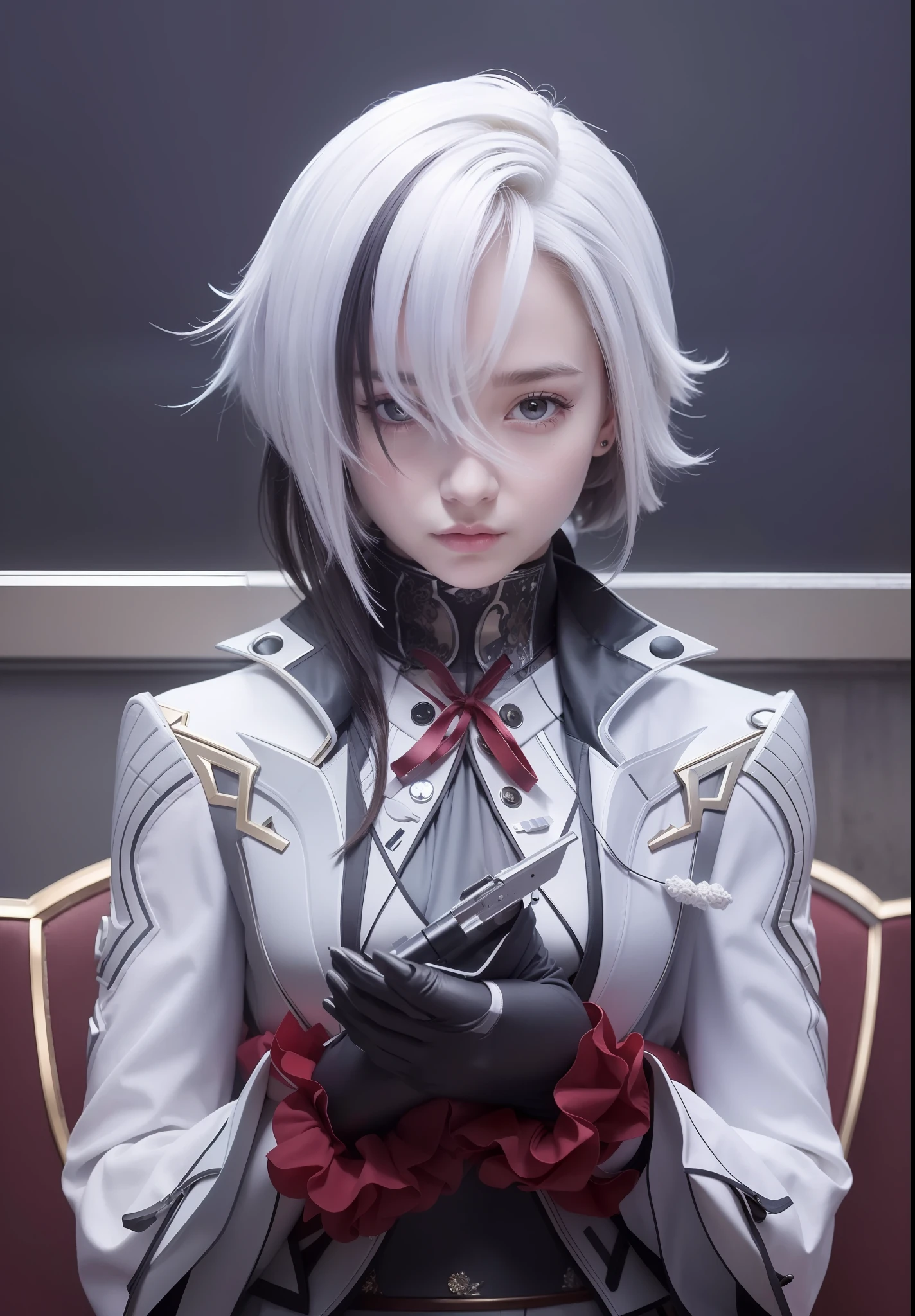 (8K, Best Quality, Masterpiece: 1.2), (Realistic, Photorealistic: 1.37), Ultra Detailed, Best Quality, Ultra High Resolution, Professional Lighting, Photon Display, Radio Screening, Physical Rendering, Cinematic Lighting, yevil woman, claps his hands, a sly look, narrow waist,, photorealistic, super realism, 8K, sharp focus, masterpiece, best quality, beautiful quality, looking at the viewer, detailed lighting, extremely detailed skin, (photorealistic: 1.4), 1girl, professional lighting, photon display, radio, physical rendering, high details, original picture
