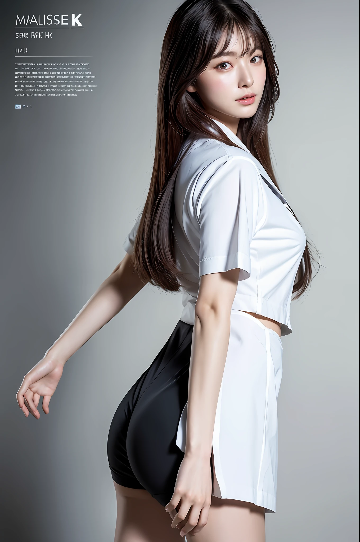 masterpiece, top quality, (highly detailed CG Unity 8k wallpaper) (highest quality), (best illustration), charming, sexy, uniform, big, pretty ass, super detailed --v6