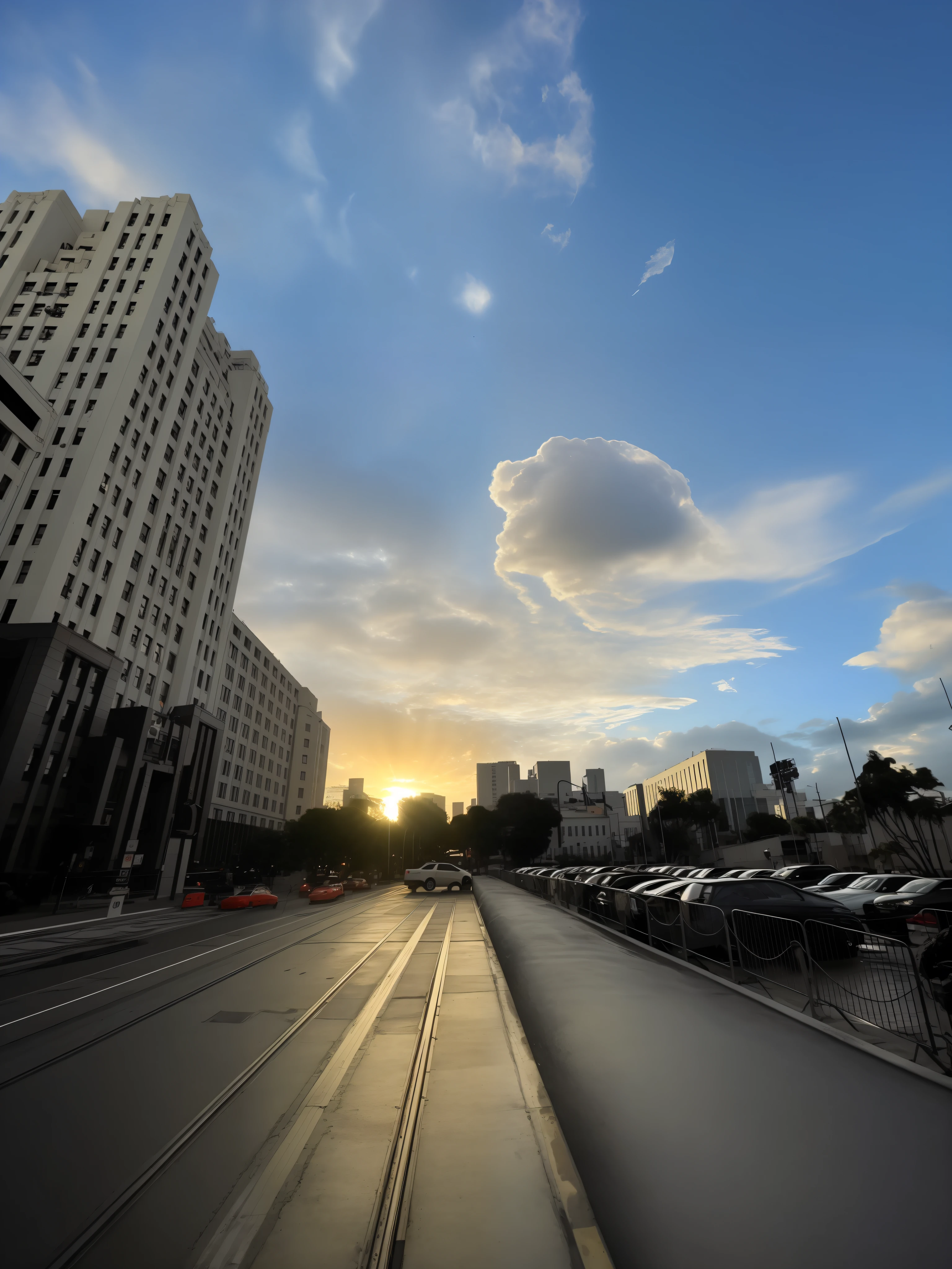 "Metamorphosis of the Clouds: A Lion's Head Cloud in a Stylized Style." #SOD#