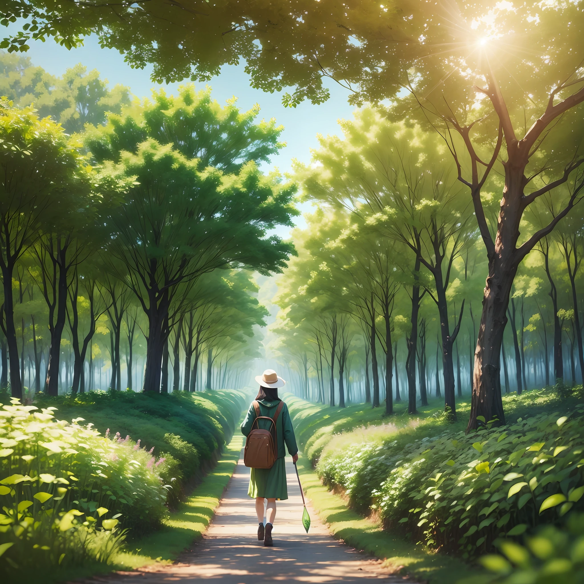 Increase the background of environmental protection, green travel, carpet, ecology --auto --s2