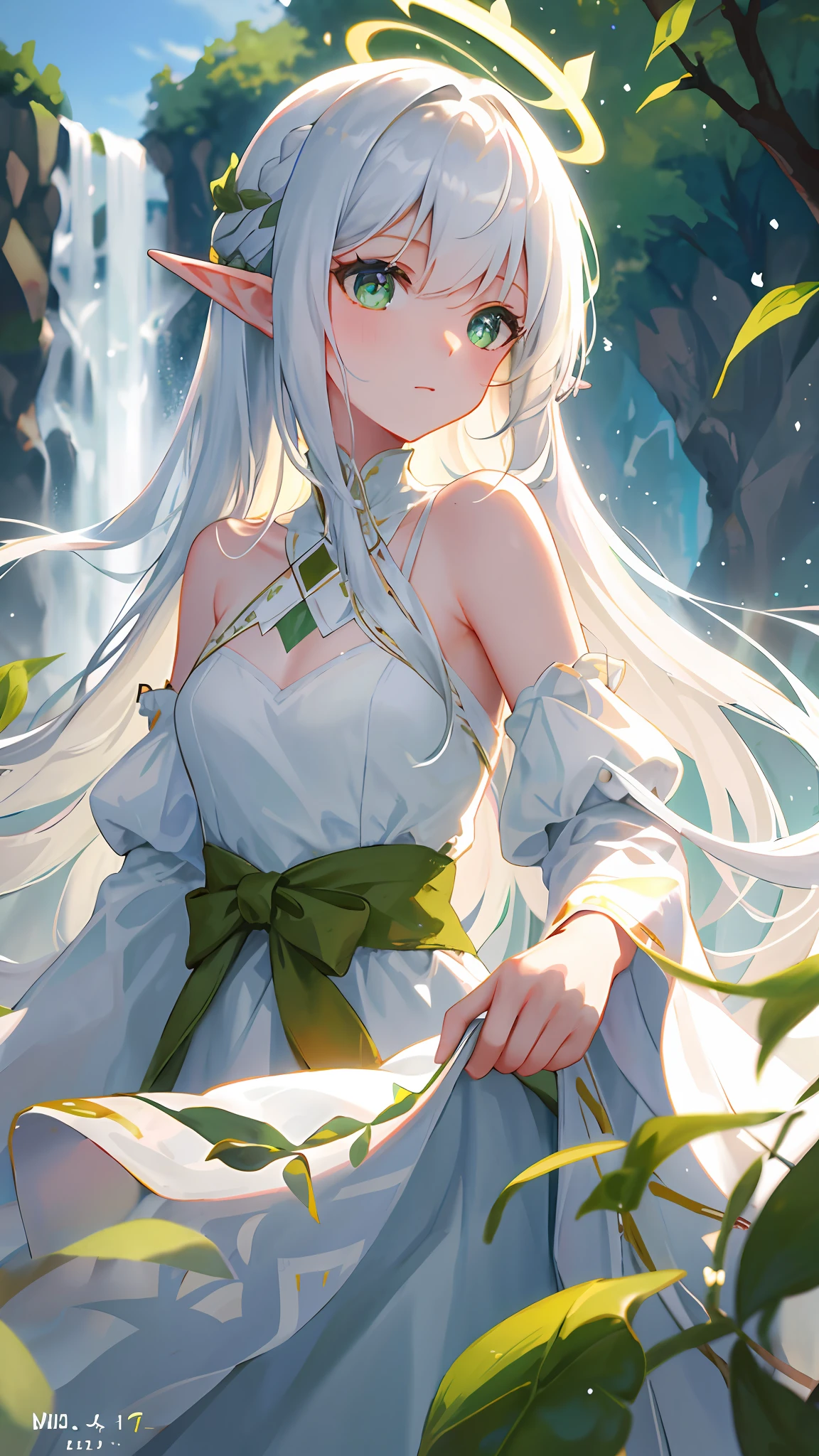 white dress
