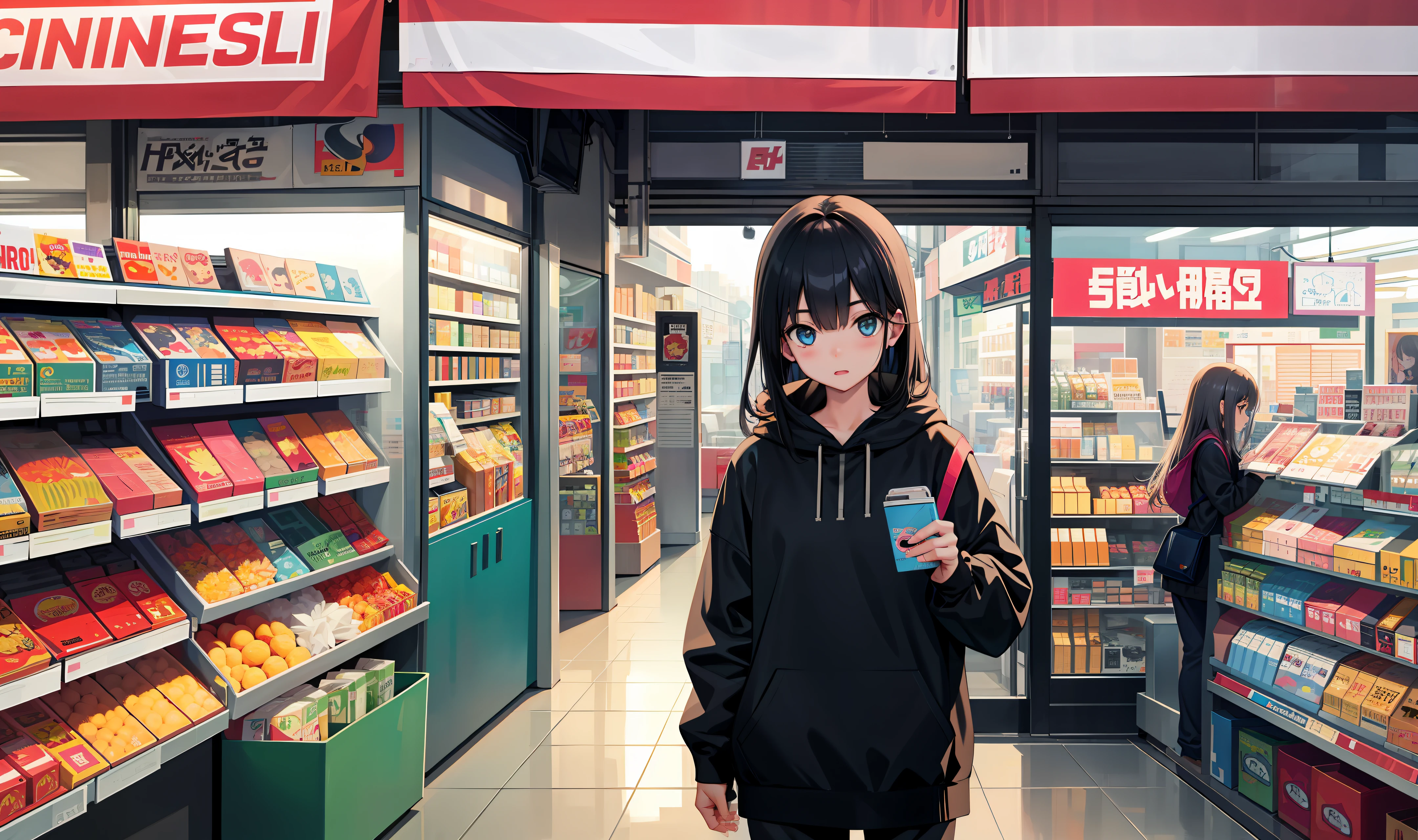 girl youngage comic stocking market ministop