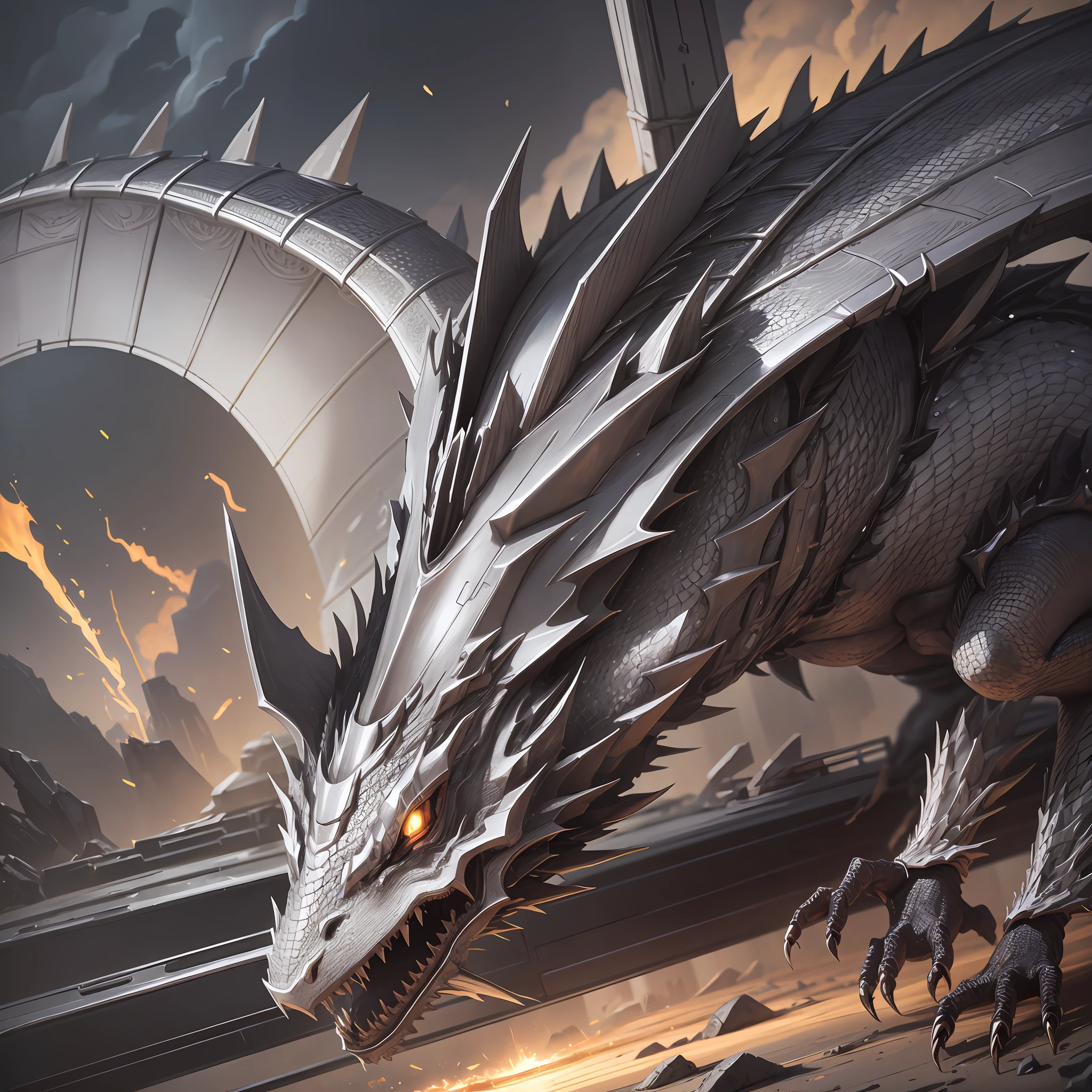 The Silver Dragon perished --auto --s2