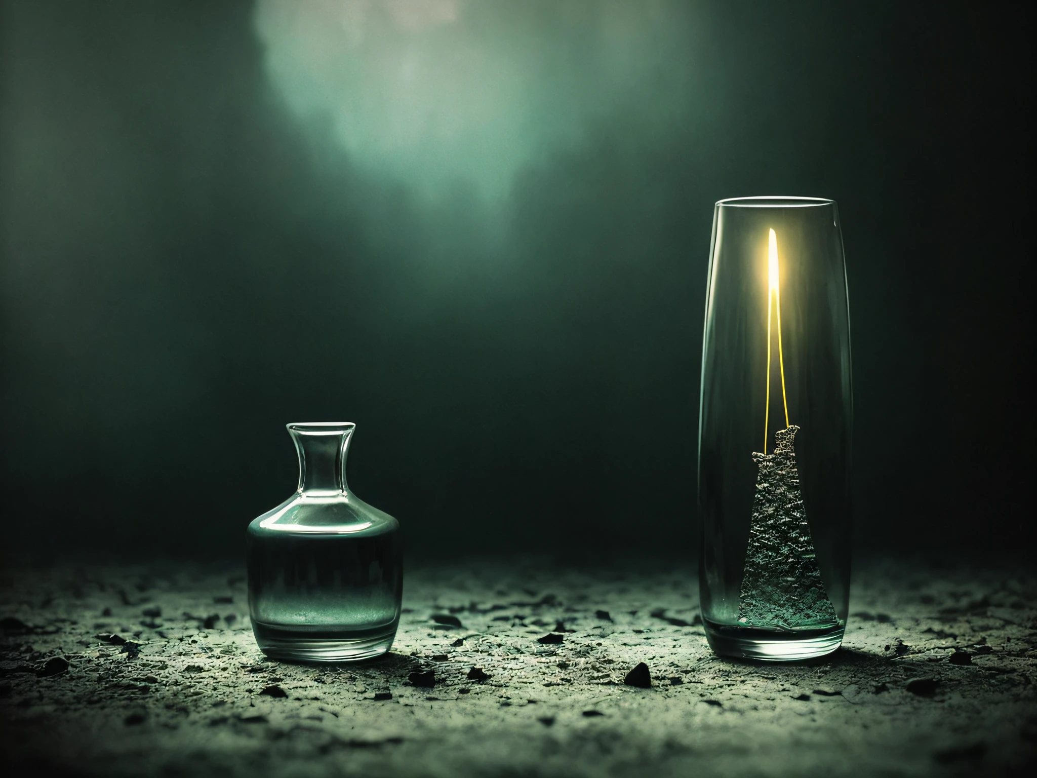 dark photoshot, hyperrealistic (((portrait))) of glass 1vase refraction, postapocalyptic ruins background,(((HDR+))), 4mm, 8k textures, soft cinematic light, adobe lightroom, photolab, hdr, intricate, elegant, highly detailed, sharp focus, ((((cinematic look)))), soothing tones, insane details, intricate details, hyperdetailed, low contrast, soft cinematic light, dim colors, exposure blend, faded, slate atmosphere