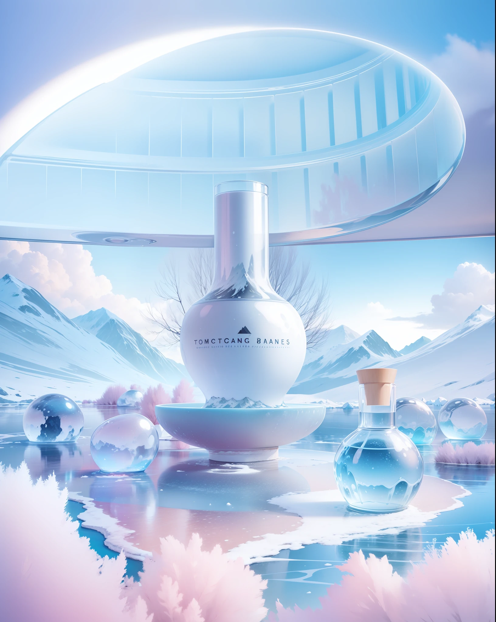 There is a large area of water, the background is mountains, the color scheme is comfortable, minimalist wallpaper, minimalist background, ice tundra background, minimal background, colorful dusk background, detailed scenery — width 672, minimalist background, 8K wallpaper, 8K wallpaper, iPhone 15 background, rippled white landscape, iPhone wallpaper, peaceful landscape, simple background, fantastic background color, overall dark tone, premium sense --auto --s2