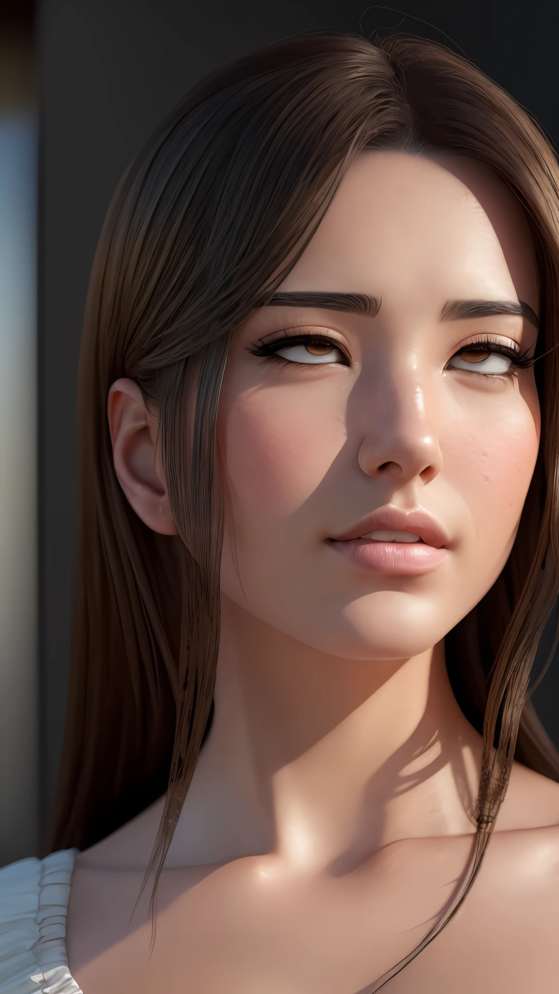 (RAW, analogue, Nikon Z 14mm ultra-wide angle lens, award-winning glamour photograph, ((best quality)), ((masterpiece)), ((realistic)), skin pores, subsurface scattering, radiant light rays, high-res, detailed facial features, high detail, sharp focus, smooth, aesthetic, extremely detailed, (extremely detailed eyes, extremely detailed iris), extremely detailed hair, extremely detailed skin, extremely detailed clothes, octane render, photorealistic, realistic, post-processing, max detail, realistic shadows, roughness, natural skin texture, real life, ultra-realistic, photorealism, photography, 8k UHD, photography, hdr, intricate, elegant, highly detailed, sharp focus, stunning, beautiful, gorgeous), Detailed realistic beautiful female 18 year-old girl as Spiderman from Marvel, makeup, full body visible, brown hair, realistic skin, photorealistic, athletic body, realistic, cinematic shot, (extremely detailed CG unity 8k wallpaper), trending on ArtStation, trending on CGSociety, High Detail, Sharp focus, dramatic, beautiful background, full shoot, high quality, (beautiful face), (detailed face), detailed hands, beautiful hands, (ahegao:1.5), eye rolling back, (head back:1.5)
