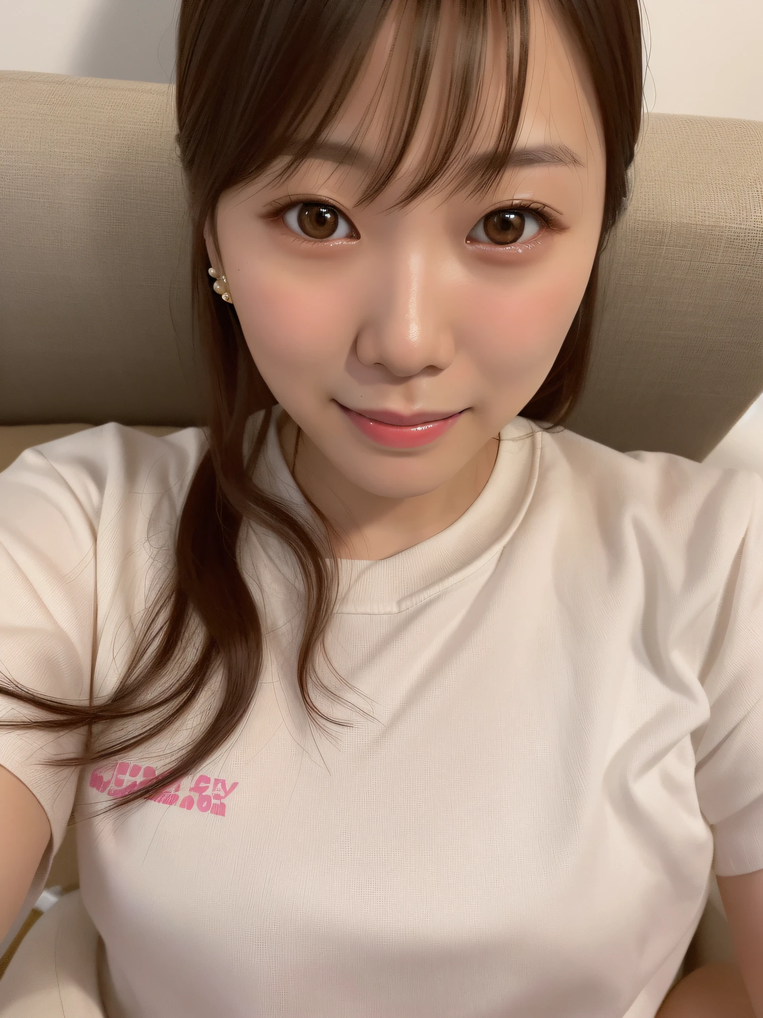 Chiho, Yoshitomo Nara, Little cute smile, Soft smile, Lovely smile, Innocent smile, Sitting on bed, Cute smile, Warm and gentle smile, Cute smile, Sakimi-chan, Shy smile, Kemono, gaze towards viewer, Yoshitomo Nara, Nozomi Takemura, Teasing smile, Ai Yazawa, Chiho, Narumi Kakinouchi, Harumi, Shiori Teshirogi, Koichi Morita, Ayami, Yasumoto Oka, Ayami Kojima, There is a woman posing for a photo with a smile, Yoshitomo Nara, Narumi Kakinouchi, Teasing smile, Lovely smile, Chiho, Ai Yazawa, Soft smile, Innocent smile, Warm and gentle smile, Little cute smile, Friendly seductive smile, She is smiling, Teshiro Kishiori, À la Fed asian woman with long hair and white shirt, beautiful Japan girl face, cute little face of girl, anime thai girl, Japan teen portrait, young cute one asian face, real life anime girl, chiho, long haired asian girl, young asian girl, cute natural anime face, beautiful asian girl, masterpiece, masterpiece, best quality, best quality, real, unity, 8k wallpaper, official art, highly detailed cg unity 8k wallpaper, ULZZANG-6500, (Original: 1.2), (Real: 1.4), Ultra Detailed, High Definition, Ultra Detail,Super-Detailed,Awesome, Fine Detail, Cinematic Lighting, (1girl:1.4), (Brown|Black Hair:1.4), Medium Hair, (Realistic Skin:1.2), (Light Brown Skin:1.2),(Small), Beautiful Girl Beautiful Details, Highly Detailed Eyes and Face, Eyes with beautiful details, huge file size, super detailed and beautiful, blush, embarrassing, (laughs: 1.2), black eyes, model shooting style, full body shooting, earrings, chain necklace, loft apartment, living room, (almost empty room), "Imagine a cheerful girl with smooth black hair, wearing a bright dress, in a field under a vast sky. Her eyes, full of life and curiosity, shine brightly, reflecting the infinite beauty of nature. Top Quality, Photorealistic, 8k, High Definition, Girl 1 Person, Women, White Skin, (Skin Dent), (Big Breasts), (Professional Lighting, Bokeh), (Street), (People, Crowd: 0.6), Market, (Night: 1.2), (Gray Hair: 2.0), (Blouse: 1.5), (Portrait: 0.6), Gorgeous, Bloom, (Floating Hair), (Light particles, Lens flares, Luminous particles: 0.6), (Dynamic Pose: 1.2), Soft Lighting, Trending at Art Station, Trending at CGSociety, Complex and Detailed, Sharp Focus, Dramatic and Photorealistic Painting Art Mid Journey and Greg Lutkowski, À la Fed Asian Woman with Long Hair and White Dress Posing for Photo, Beautiful Japan girl face, girl cute face, Iwakura Rain closeup, realistic young idol, black hair Sui Ishida, Japan model, Chiho, young cute Japan girl face, Japan teenage portrait, portrait of Mayuri Shiina, real human skin