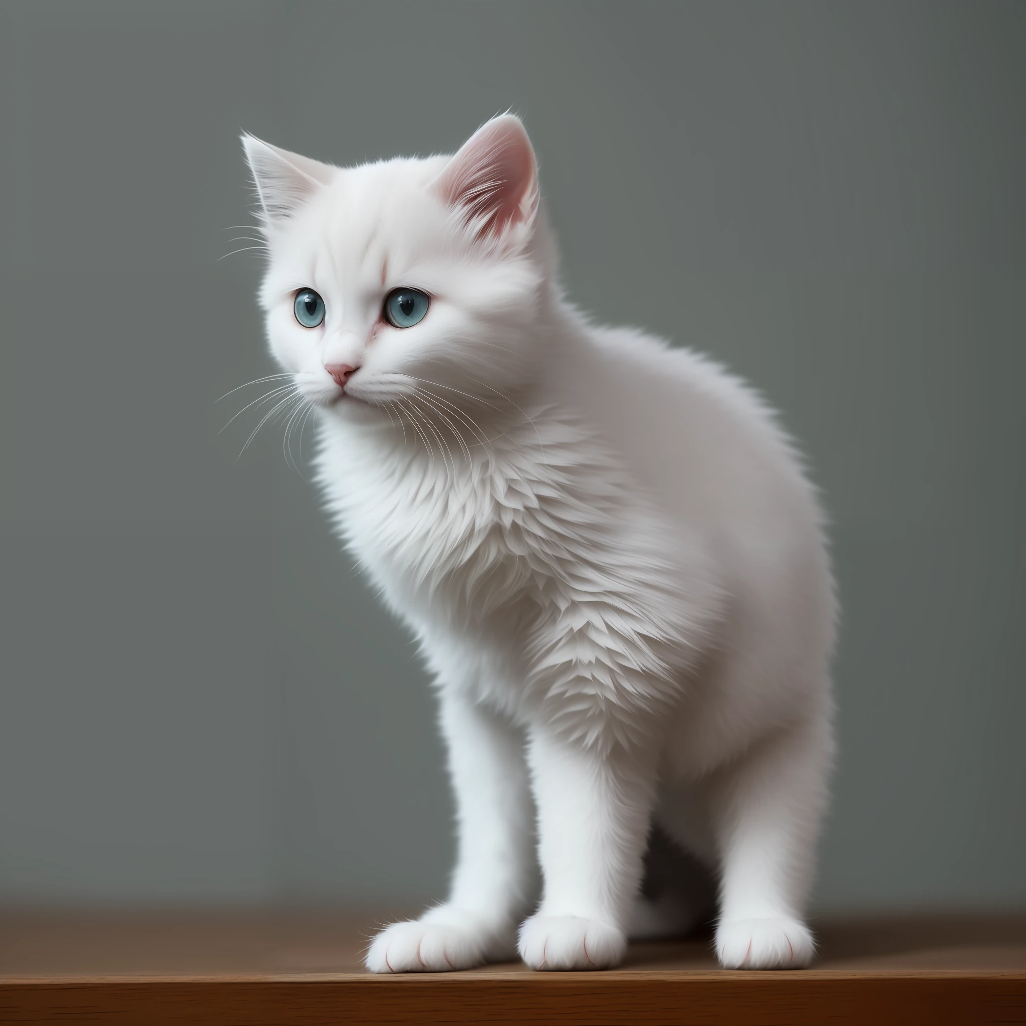 Russian kitten, ([tail | detailed wire]: 1.3), (complex detail), HDR, (complex detail, hyper detail: 1.4), 4K texture, soft cinematic light, photolab, HDR, complex, elegant, cinematic shot, vignette, centering
