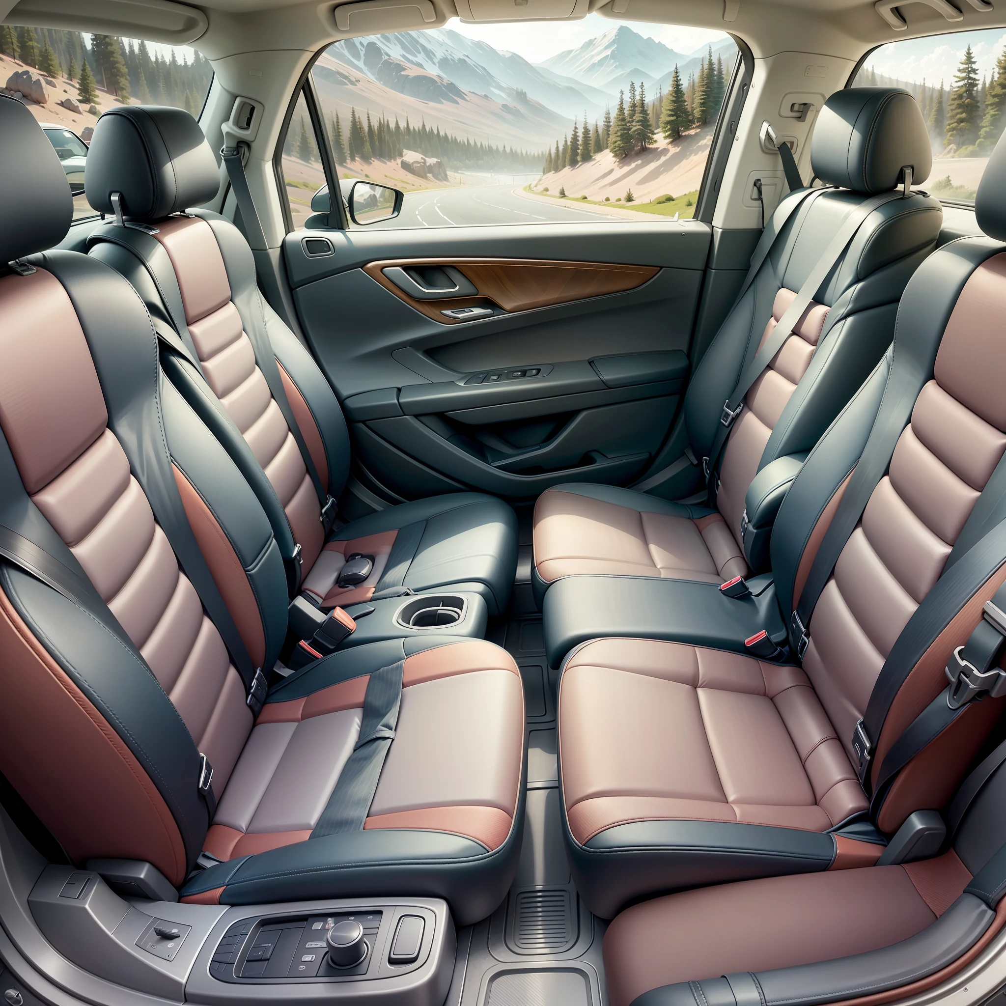 The main and passenger seats rotate 180° backwards to align with the rear seats --auto --s2