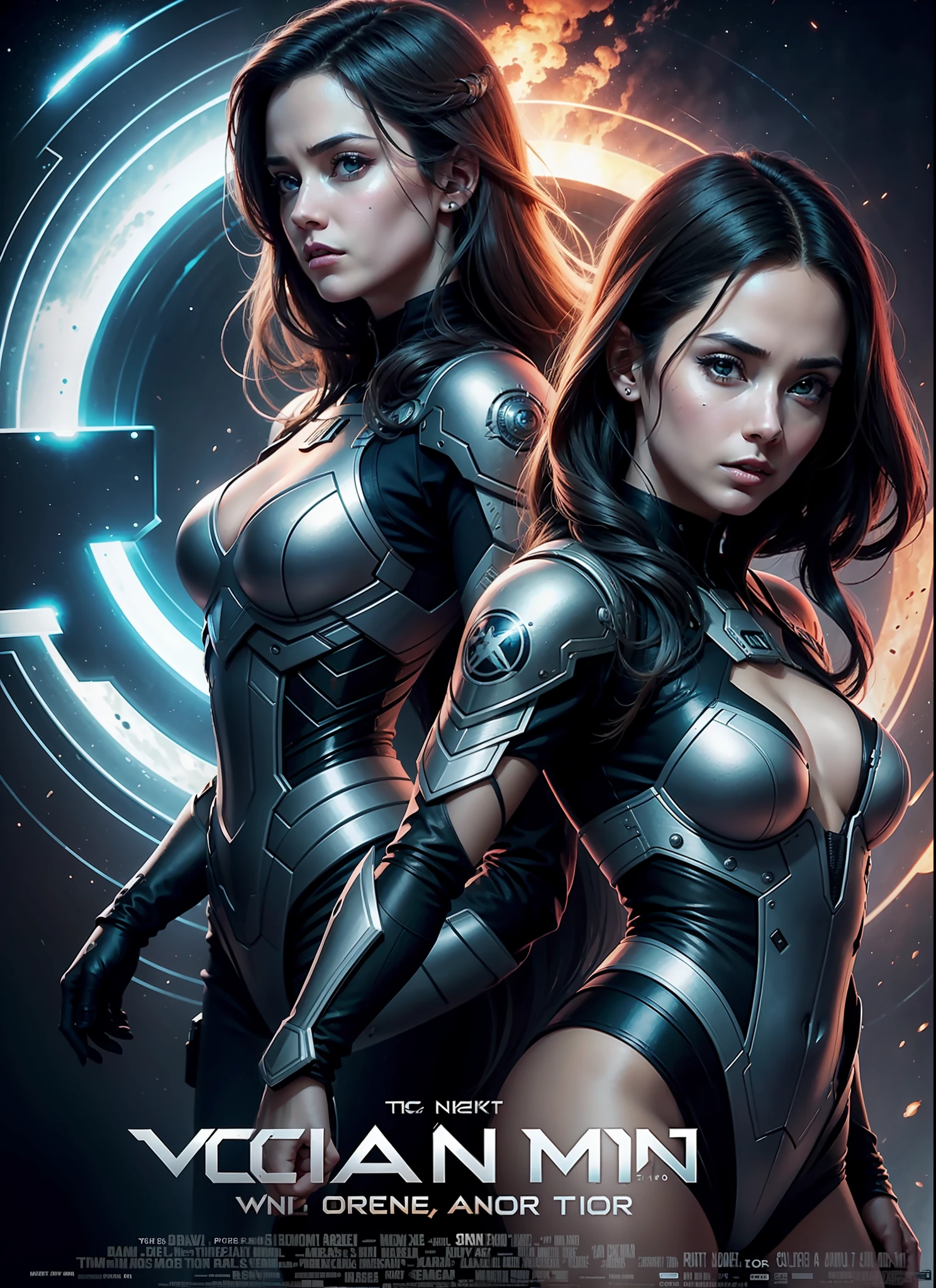 sci-fi woman movie poster