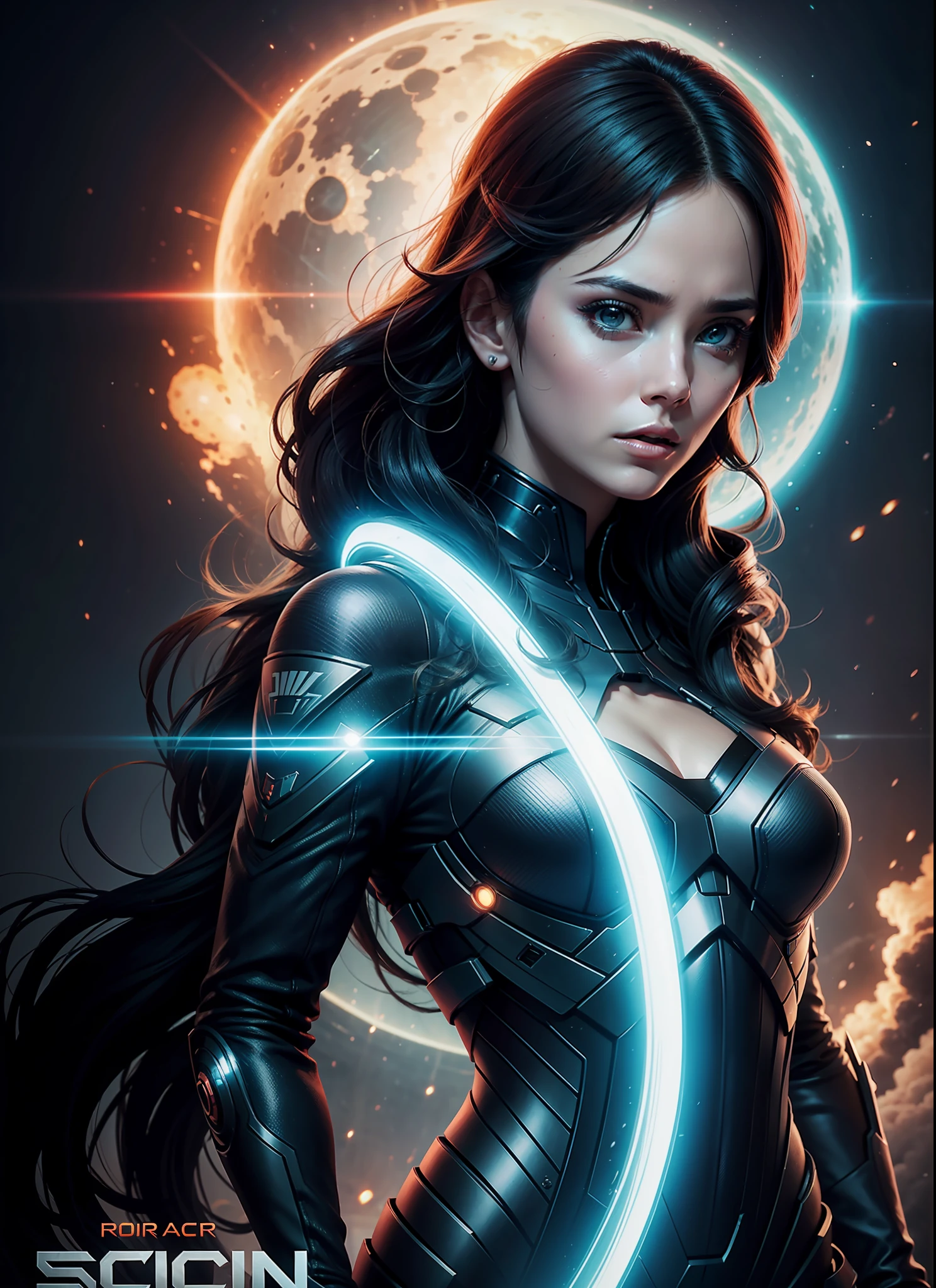 sci-fi woman movie poster