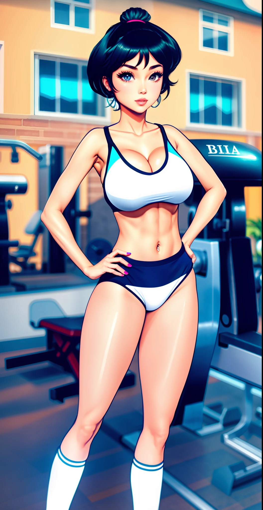 Girl, Bimbo, Fitness