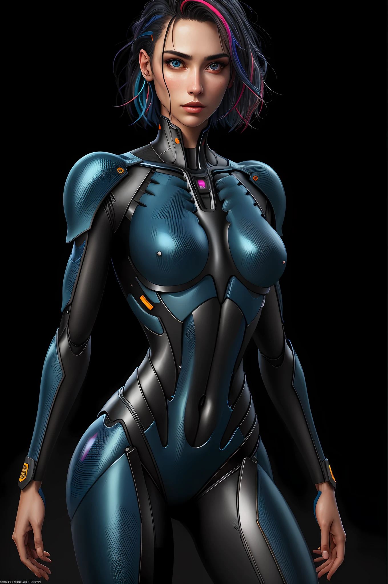 RAW, 1girl, colorful, full body shot, (masterpiece, best quality), (detailed skin:1.3, detailed face:1.3), dslr, realistic, looking at viewer, sharp focus, delicate, soft colors, cinematic lighting