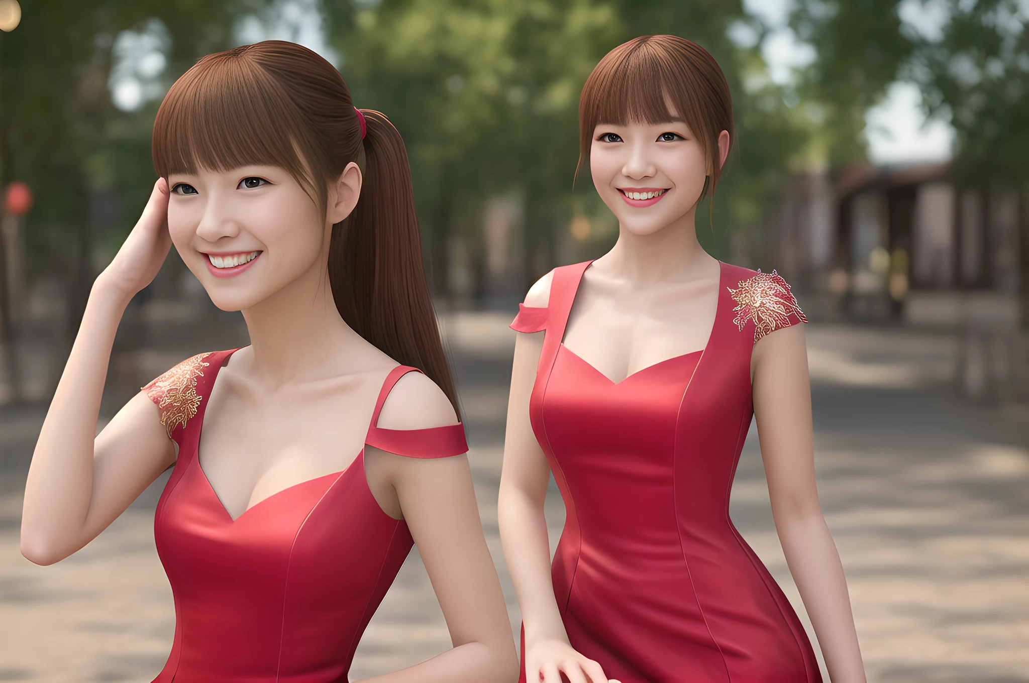 masterpiece, ultra high res, (photorealistic:1.4), 8k, RAW photo, best quality, best quality, amazing, finely detail, official art, absurdres, soft lighting, sharp focus, (bokeh:1.5), cinematic lighting, light on face, (dynamic pose:1.5), Volumetric lighting, 1girl, (huge breasts:1), (cleavage:1), (bangs:1.5), (ponytail:1.4), (perfect face:1.5), super detailed beautiful skin, (abs:0.9), (teenage:1), (collarbones:1), (torpedo:1), (wide forehead:1.4), (skinny:1.2), (narrow weist:1.8), (smile:1.5), ((red)china dress:1.6), (meadow), ( huge tree:1.5), sunshine, early summer, high resolution, one beautiful young woman, (fair skin:1.2), (ultra-detailed background, detailed background), BREAK smiling girl portrait., the composition is symmetrical, BREAK sunshine, strong light, front lighting, gleaming skin, (teenage:1.3), (cowboy shot:1.2), BREAK frills, frilled dress, frilled shirt, center frills, frilled sleeves, frilled ribbon, frilled tie, ribbon tie, looking at viewer dynamic pose, best quality, ultra high res,(photo realistic:1.6), flat face, white cheongsam clothes, Chinatown, night, (8K, Ultra High Definition, Masterpiece, Best Definition, High Definition: 1.3), (Photorealistic: 1.8), (Japan Pretty Girl: 1.3), 17 years old, ([Middle | Big]: 1.2), Slender, Legs, (Short Hair), (View Viewer: 1.5), (Random Pose, Random Angle: 1.3), (Night View), (Indoor, On Bed: 1.3) breaking, oily skin, Woman playing Go on a wooden table in the room, Akiko Takase, Tsugumi Oba, Yasumoto Oka,