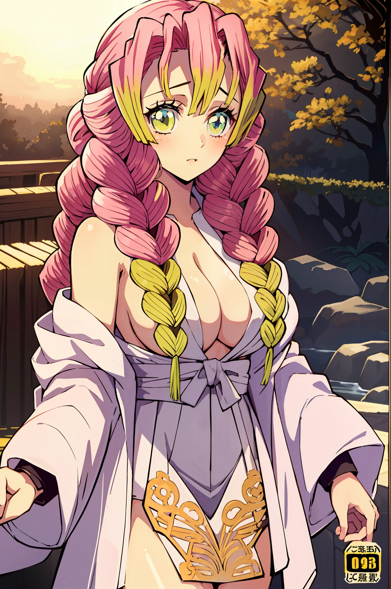 (masterpiece, best quality), filigree details,
1girl, mitsurikanroji, nude, stripping,, hot spring, cover boobs
