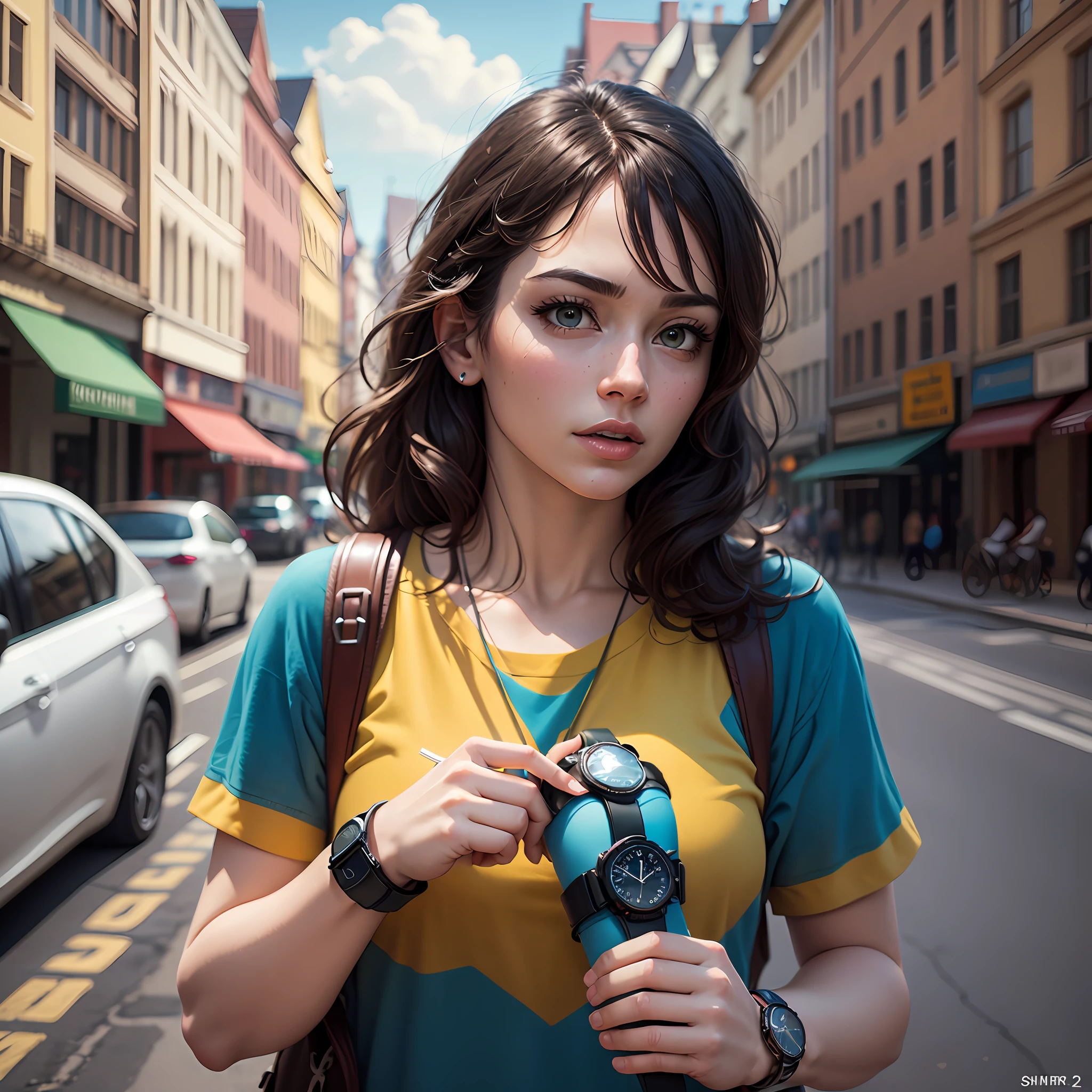 (masterpiece), (high quality), best quality, real, (realistic), super detailed, (full detail), (4k), 8k, modern style, smartwatch, Simpsons --auto --s2