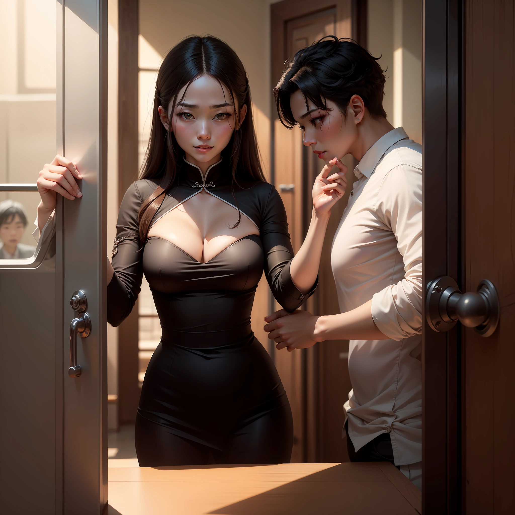 When Gu Qingfeng saw the woman in prison, some people said that beauty is a woman's biggest weapon.
When he first heard this sentence, Gu Qingfeng scoffed, until this moment, he saw the woman in the prison in front of him, and he believed it.
What kind of woman is that?
She is incomparably beautiful, and that beauty cannot be described in words, as if it is a collection of heaven's grace
A woman, if she has such beauty, is simply more terrifying than all the weapons in the world.
Because with this beauty, there is no longer something in the world that cannot be obtained, and there is no one who cannot be obtained.
She doesn't even make mistakes, because no one will think she's wrong.
Such a look, at a glance, is worth imagining for a lifetime
A phrase that men often say after seeing beautiful women: If you can discuss life with such a woman, even if you die immediately, it is worth it
But this sentence is not appropriate for this woman
It should be changed to if you can see her smile, it is worth dying immediately
Unfortunately, Gu Qingfeng saw her smile now.
"Adult, can you let the girl out?
In the dark prison, a beautiful woman smiled and said that her smile had some kind of strange magic, exuding an invisible fluctuation, which quietly drilled into Gu Qingfeng's mind.
Gu Qingfeng opened his mouth, and wanted to say that he couldn't, but for some reason, looking at the woman's smile, he only felt that his mouth was dry for a while, and the word was not spoken.
"The little woman is really not a demon, it is your Zhen Demon Division who made a mistake, I hope you can raise your noble hand and let the little woman out."
The woman suddenly said with a sad face.
Gu Qingfeng felt distressed for no reason, and suddenly wanted to release the woman, but he held back.
After all, Gu Qingfeng is a traverser after all, and he has never seen any PS beauty on the Internet, although there is no beauty of the woman in prison, but this undoubtedly greatly increases Gu Qingfe