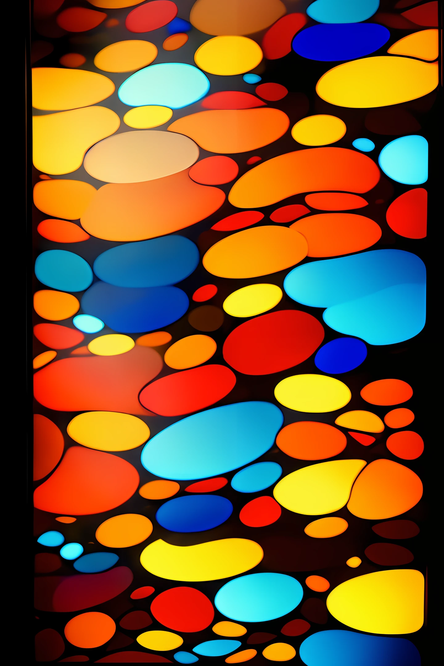 Abstract background, glass, colors