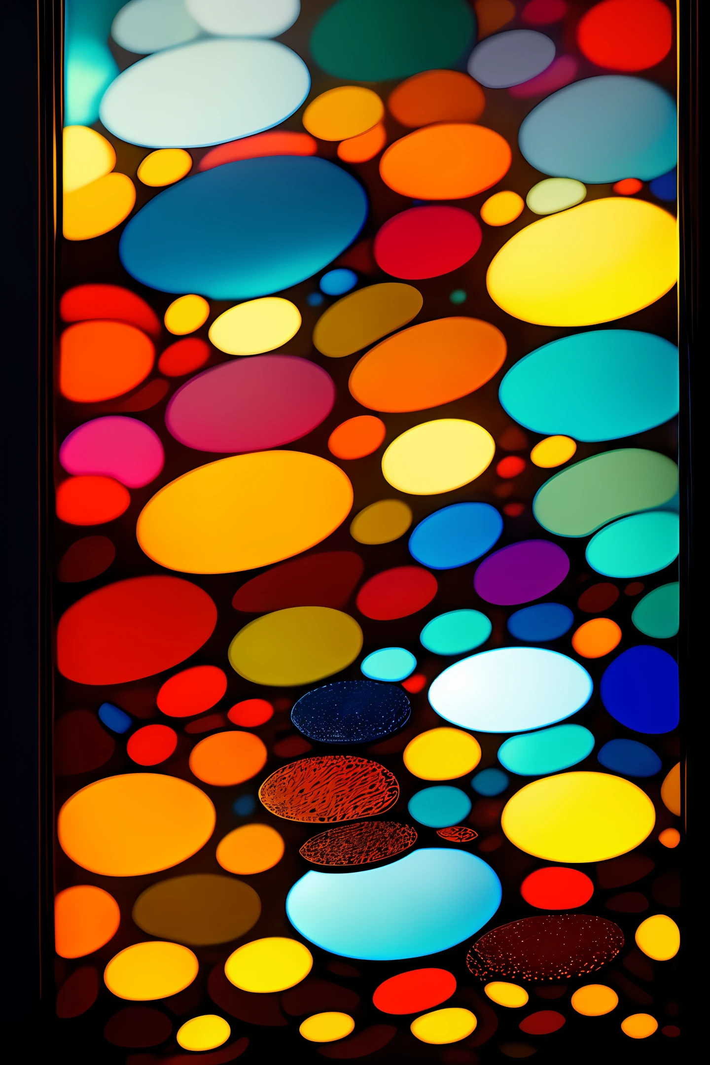 Abstract background, glass, colors