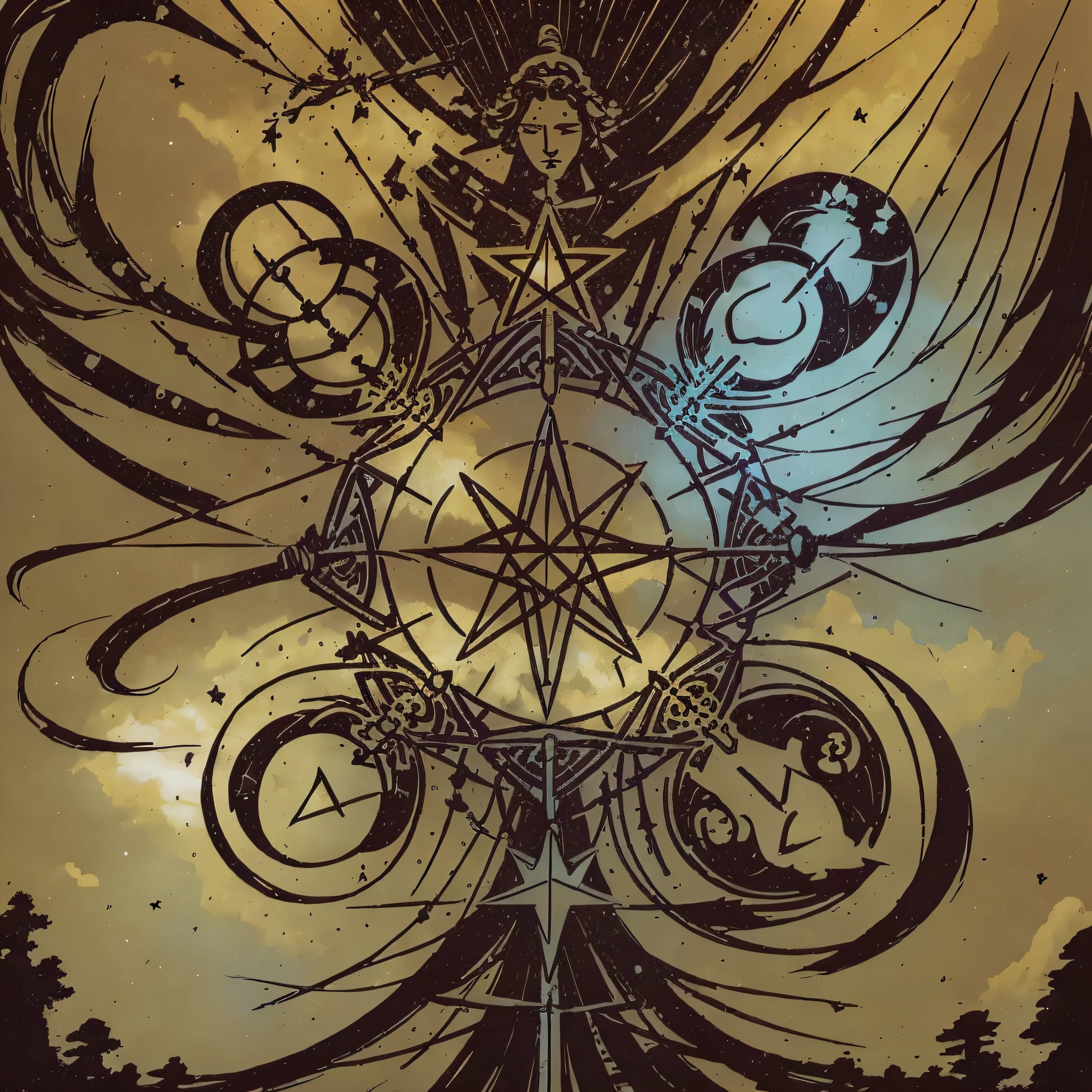 The Five of Wands card in the tarot represents conflict, competition, and challenges. In it, five sticks are in a confrontational position, as if they were in a dispute or fight. This image suggests the presence of tension and rivalry between the people represented. Each of the sticks points in a different direction, indicating divergences and obstacles to be overcome. The Five of Wands reveals that you are facing situations of conflict and competition in your life. There may be challenges, power struggles, or clashes of ideas. However, this letter also invites reflection and growth. It indicates the need to find constructive ways to deal with conflicts, seeking balance and cooperation. It is a reminder not to get carried away by aggression or rivalry, but rather to seek peaceful solutions and seek mutual understanding. The Five of Wands can also represent the need to overcome internal obstacles, such as insecurities or personal resistance.