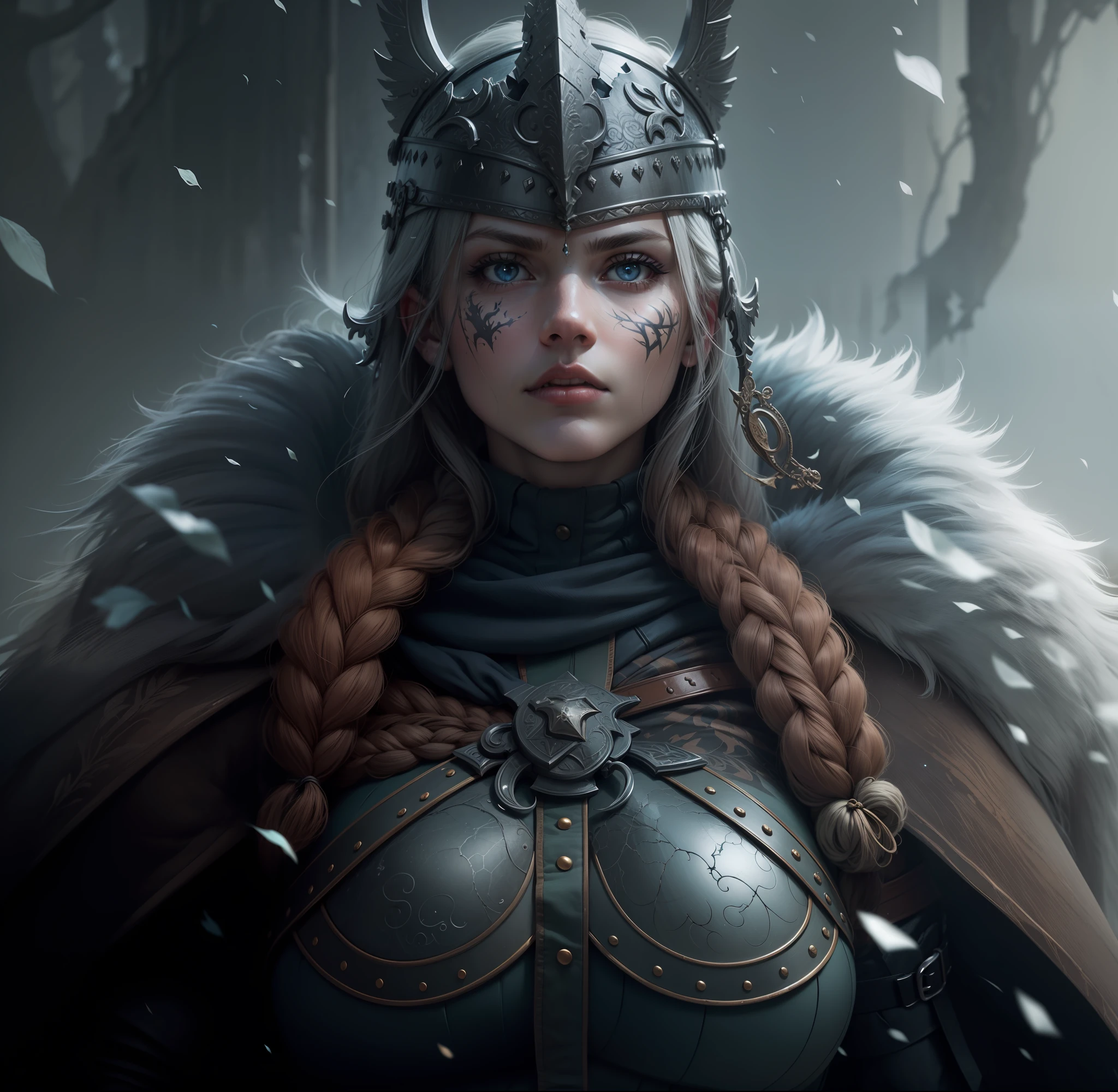 Beautiful Nordic warrior