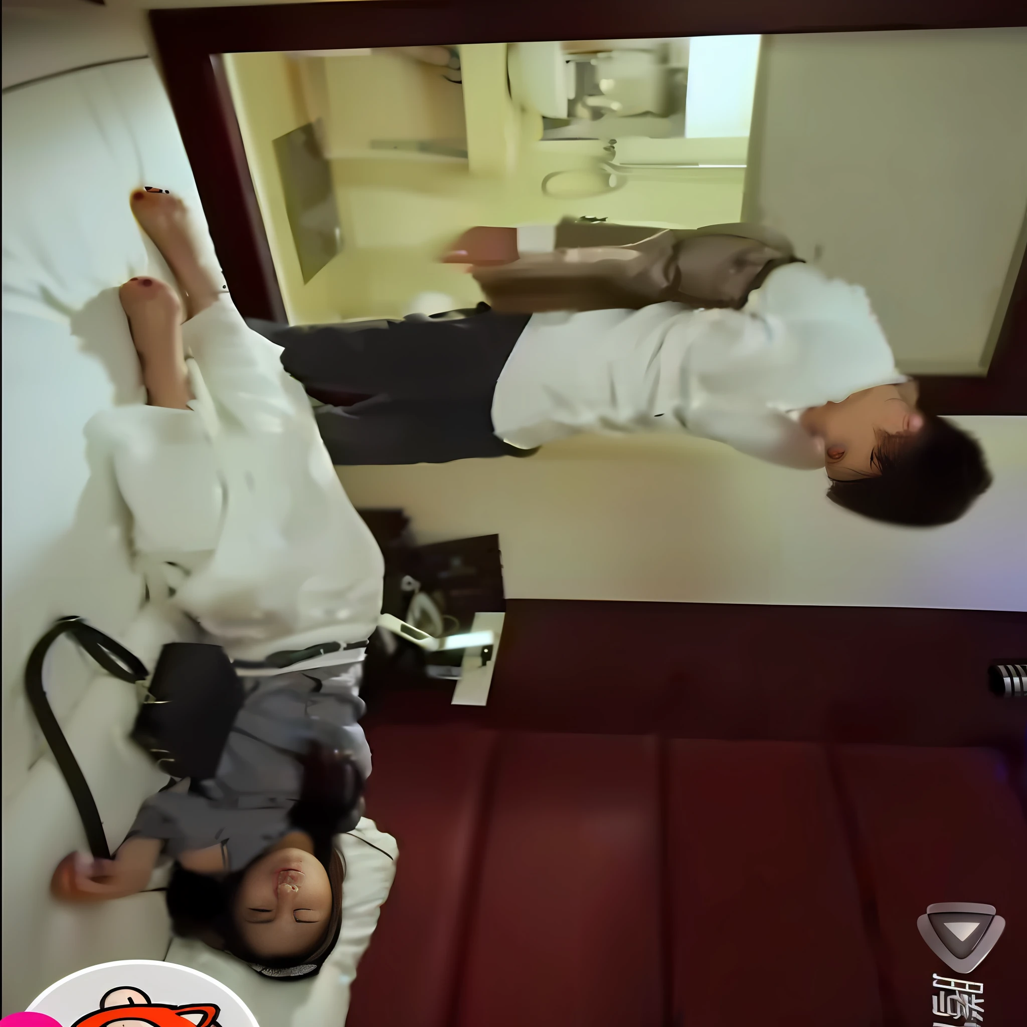 there is a man and a woman laying on a bed, fight scene, insane action pose, fighting scene, posing for a fight, horror dramatic moment, choreographed fight scene, extreme face contortion, video still, head is up, doing martial arts, trampling over pyongyang, best scene, extreme pose, epic fight scene