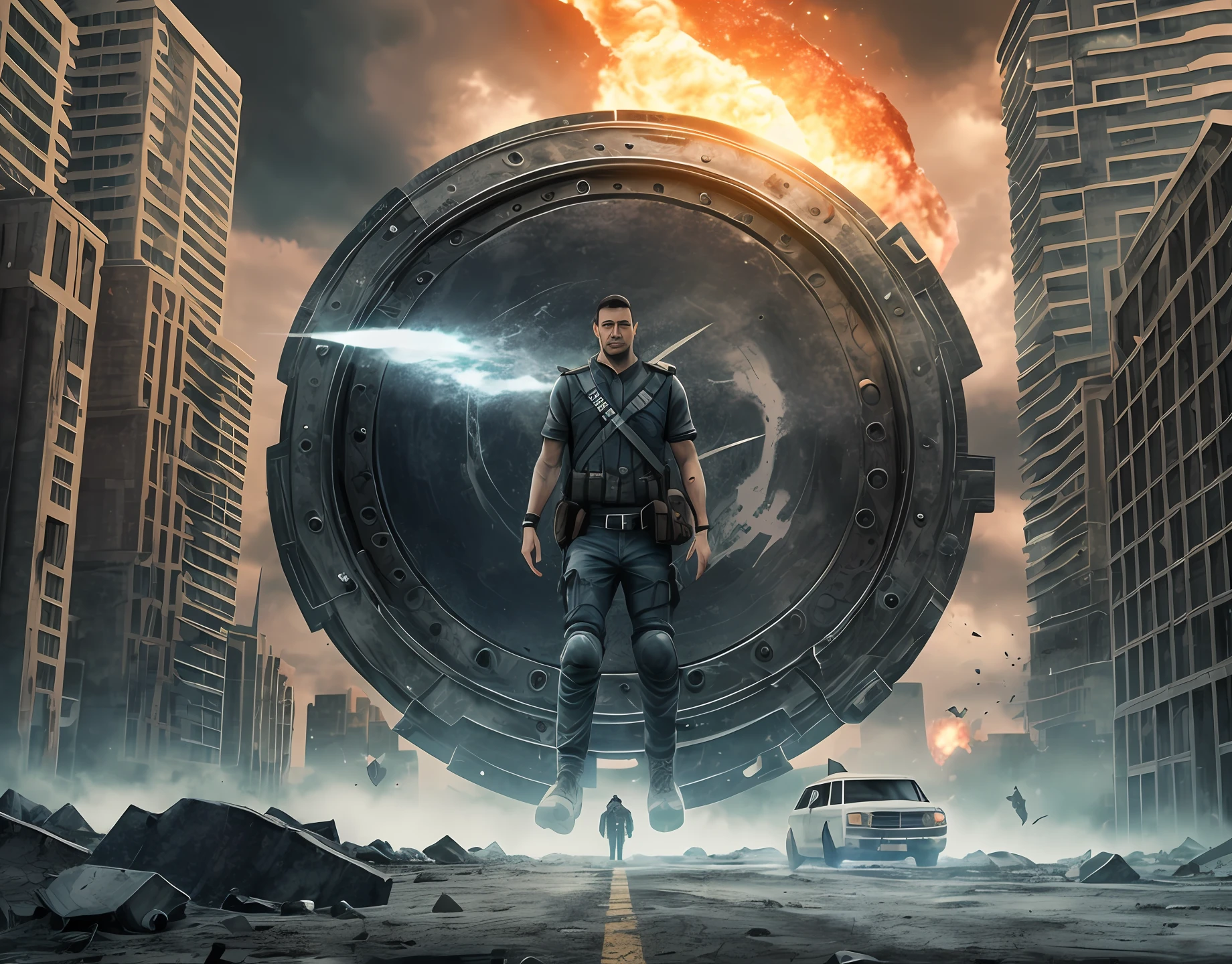 The End of the World, cinematic, realistic, 32 K --auto --s2