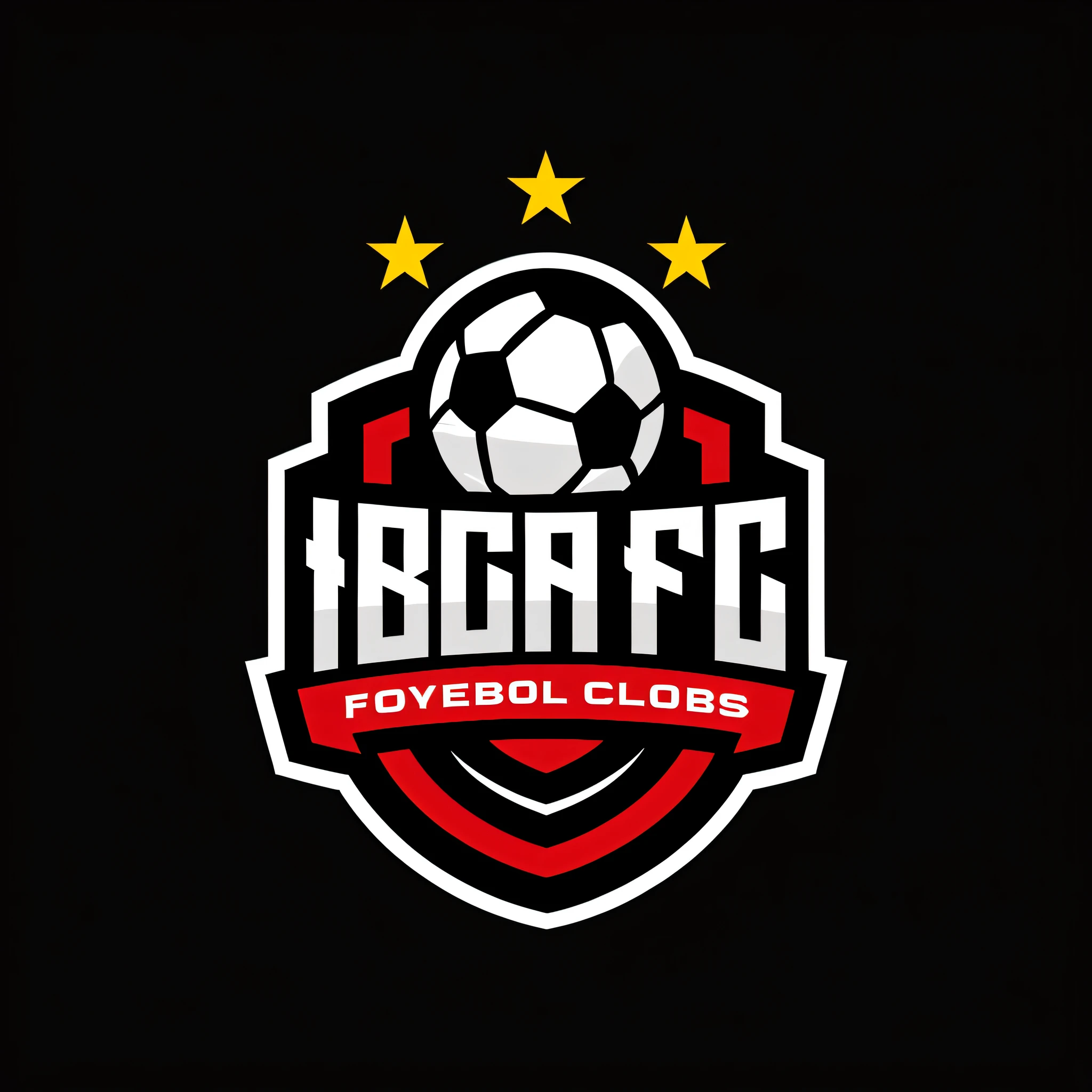 a close up of a soccer ball on a black background, sports logo, rgba, game logo, round logo, by Gabriel Ba, liverpool football club, inspired by Béla Czóbel, inspired by Juraj Julije Klović, created in adobe illustrator, by Federico Uribe, logo, logo, badge, single logo, best logo --auto --s2