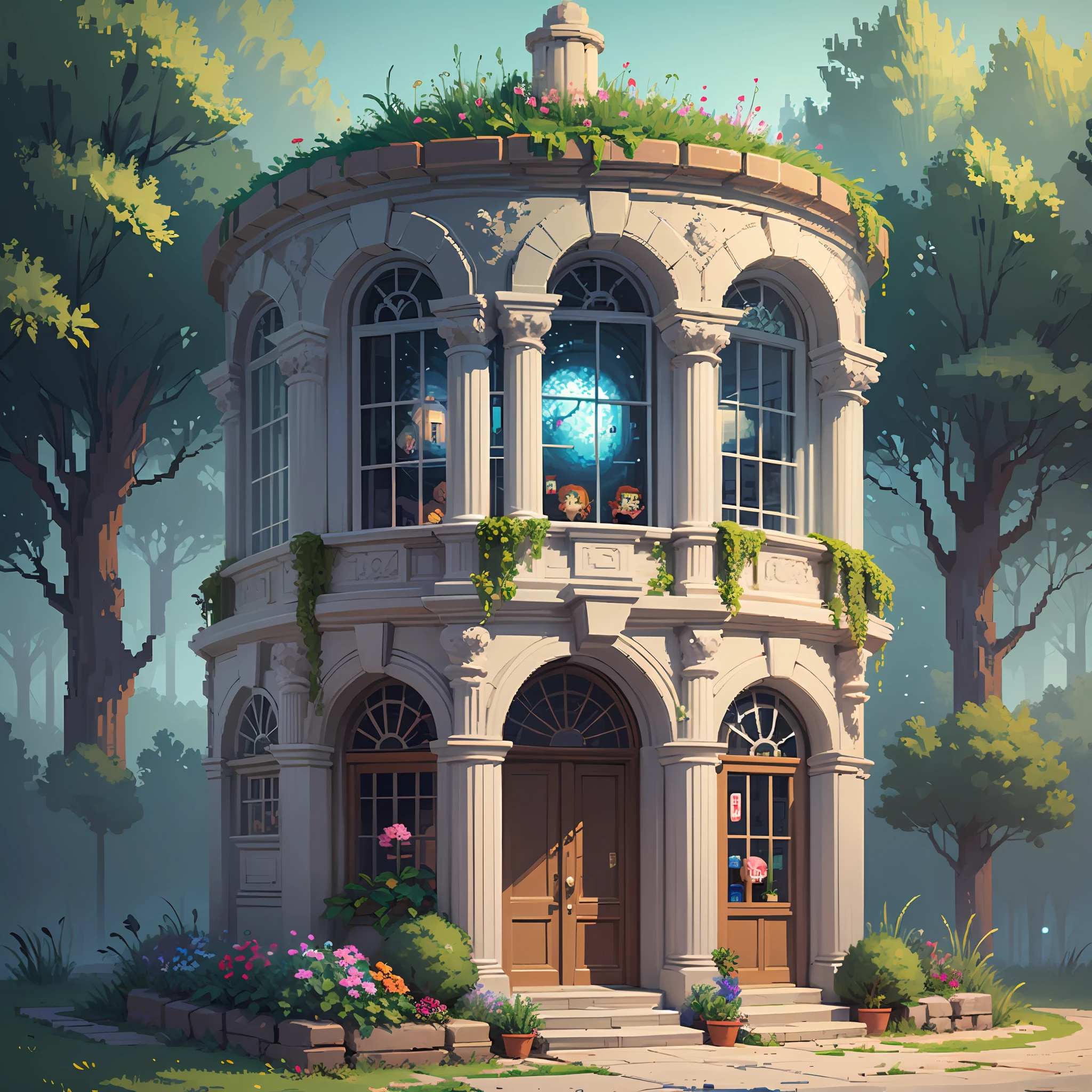 pixel art book