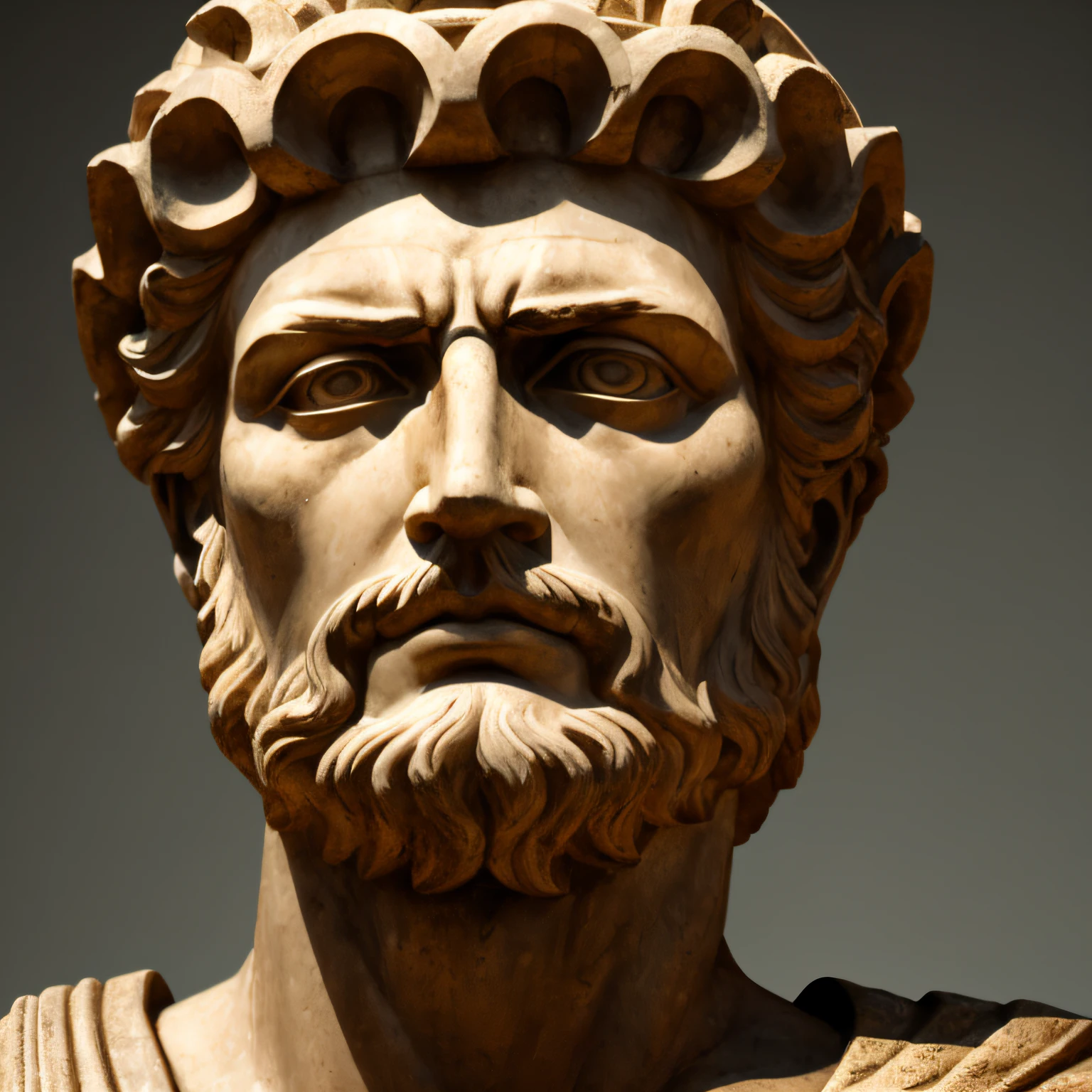 Stoic Roman closeup of face ,4k detailed --auto