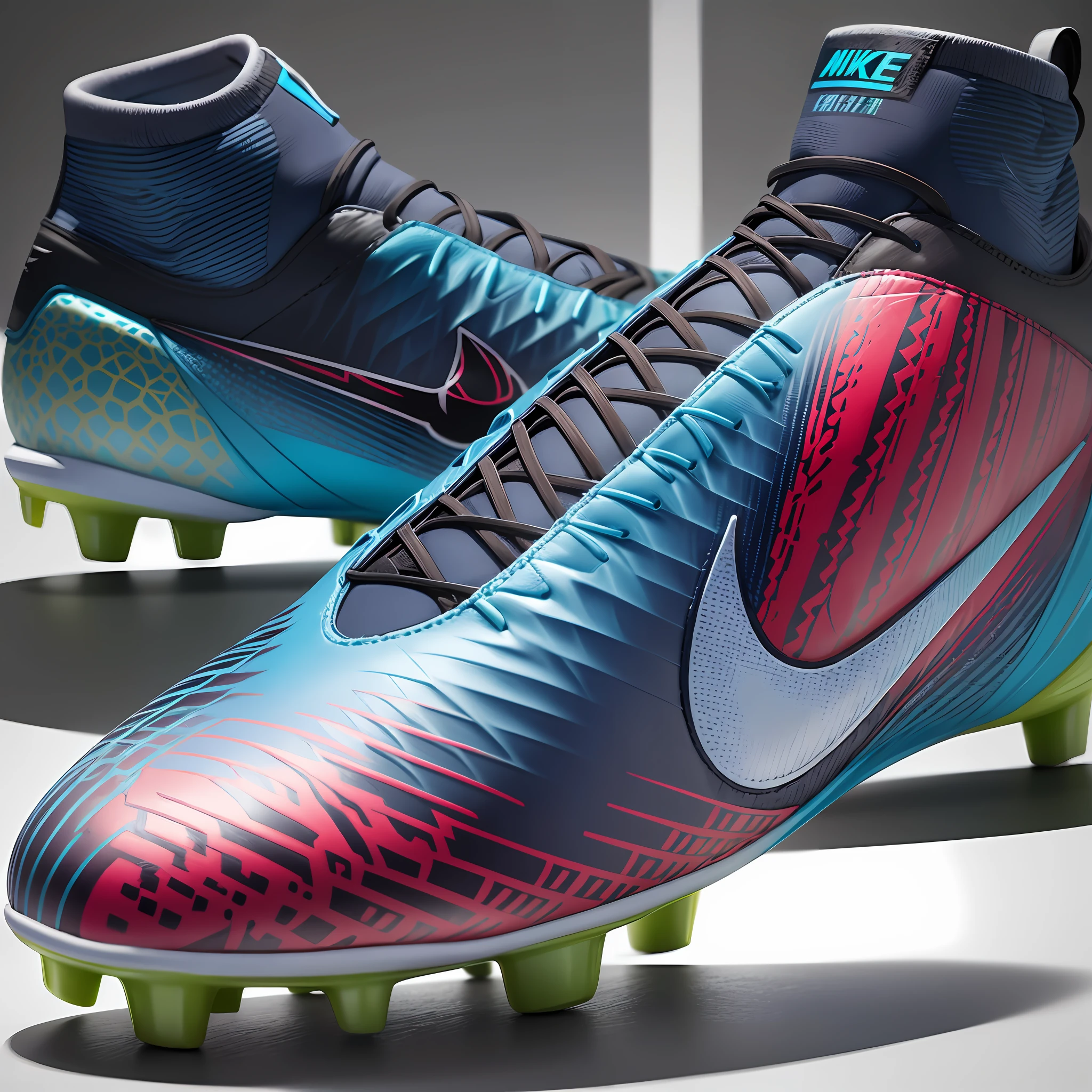 nike soccer shoes, 8k, masterpiece, intricate details, hyper realistic --auto --s2
