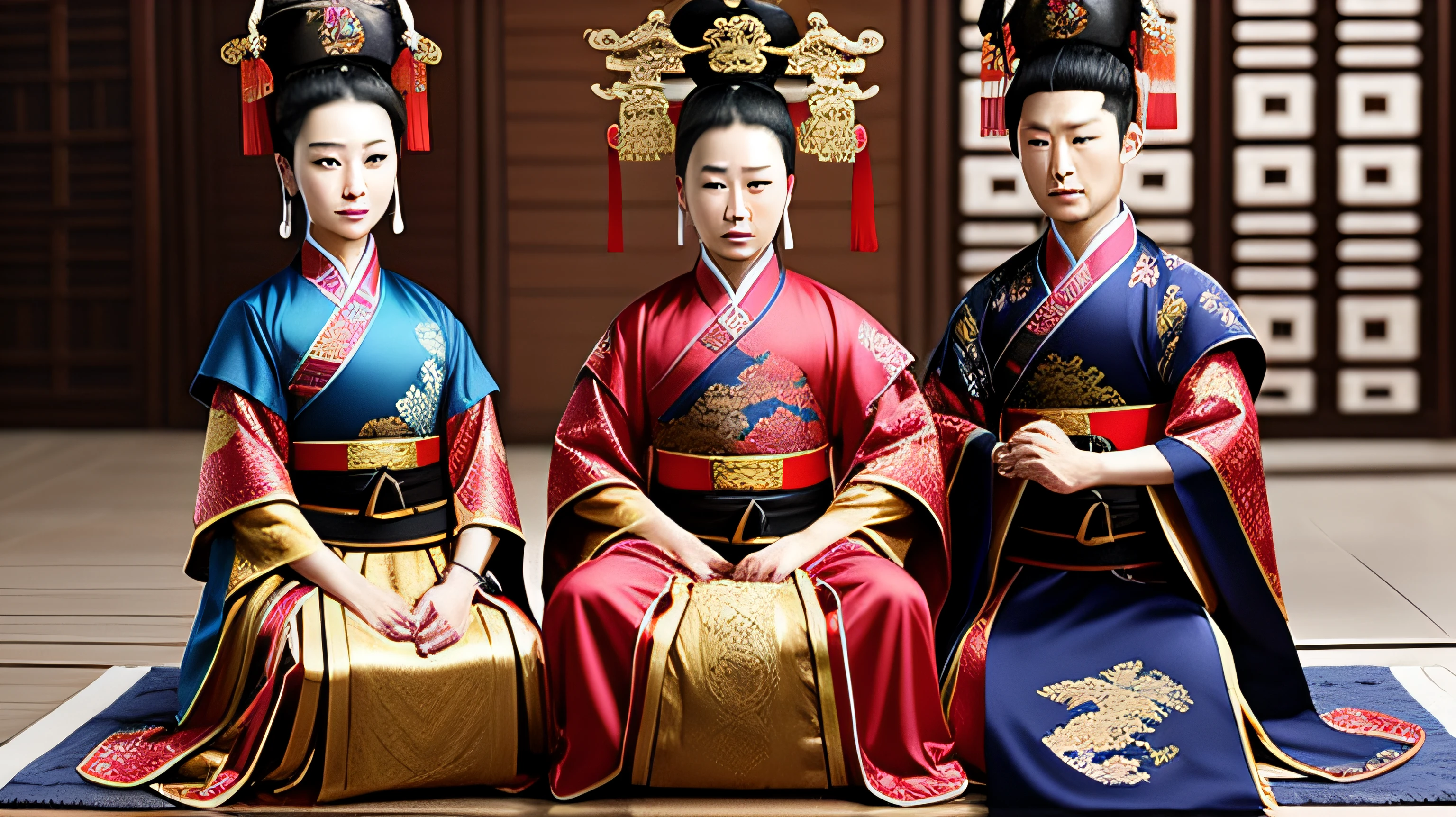 A dignified Japanese man, dressed in traditional attire, embodying a sense of cultural heritage and grace. --auto