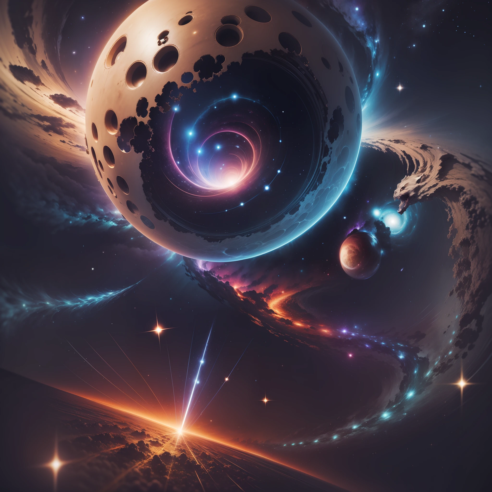 The universe is…well, it’s everything, everyone, every time. All of time and space. Everything that is, was, and ever will be.