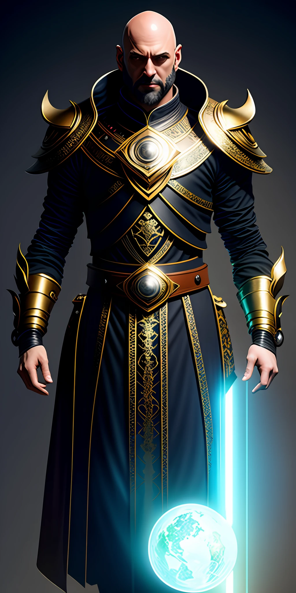 um close up de um cinto com uma estrela sobre ele, artee conceitual oficial, ornat concept art illustration, magic belt, potion belt, artee conceitual, artee conceito, artee conceito, faixa, conceito-arte, conceito - arte, concept illustration, artee conceitual do objeto, metabaron, Magical highlight of conceptual art, cinto grande, circlet, O Orbe do Tempo
