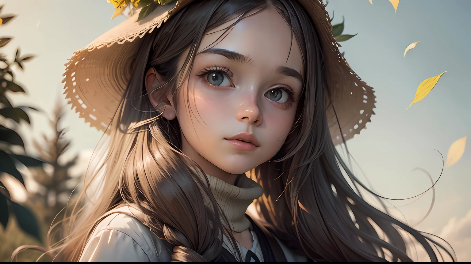 oil painting by Leonardo da Vinci, realistic photography, closeup face of Indian women with white and messy hair, her eyes are sweet and vibrant, her face is symmetrical, silky peach skin, soft torch luminosity on the face by REMBRADT, Adobe Illustration, Trending on Artstation, 8K, hd, cinematic, masterpiece, magnificent art, best quality