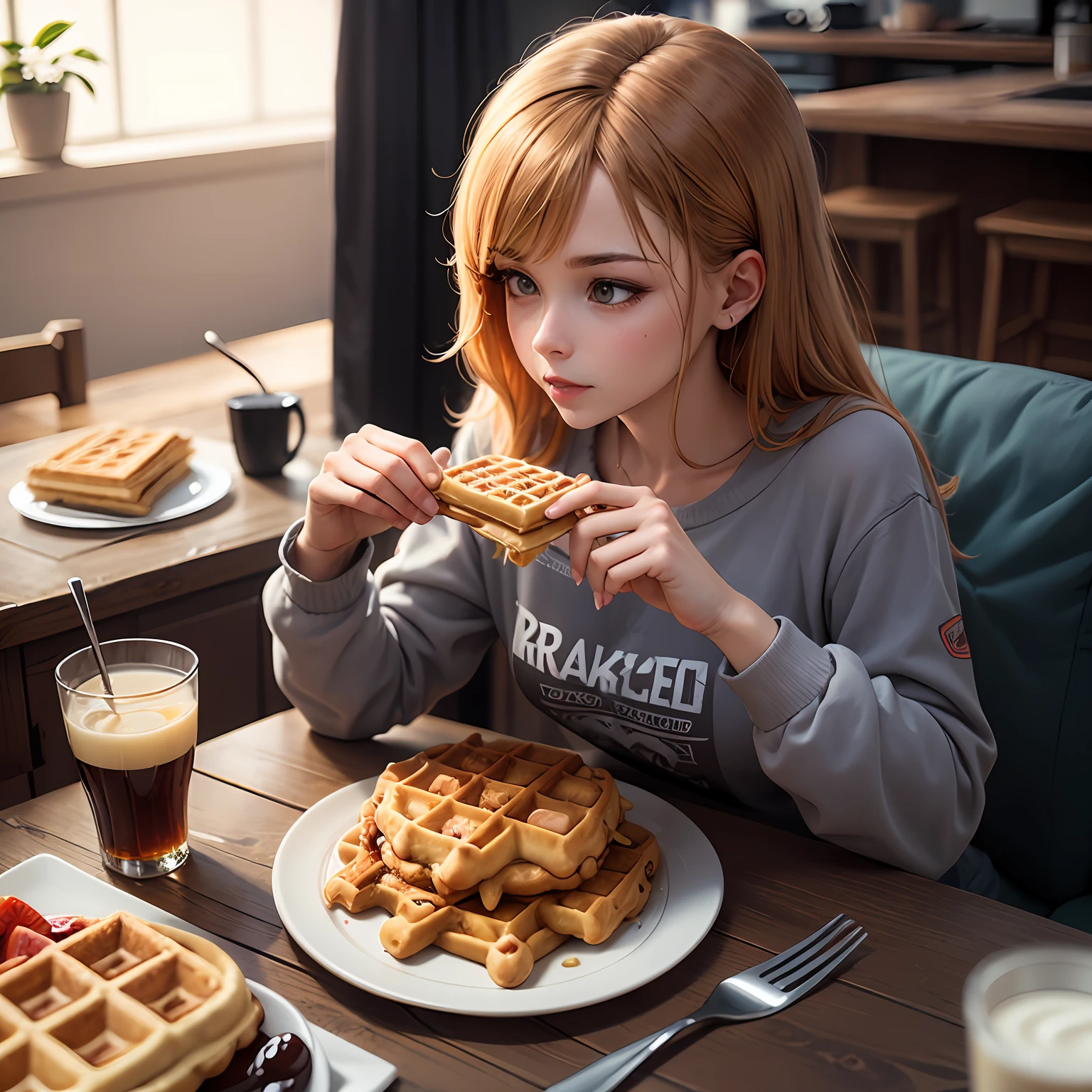 logo brand waffles --auto