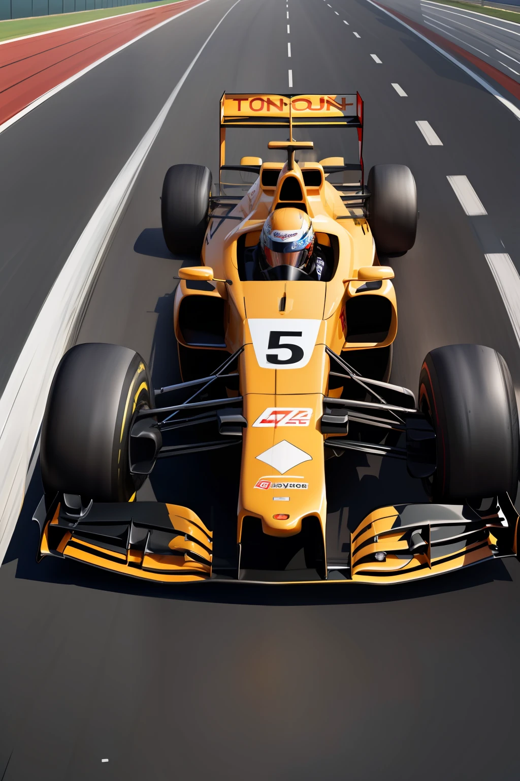 A Formula One car's exterior body is designed to maximize its aerodynamic performance. The body is streamlined by smoothing out the body contours, minimizing sharp edges, and reducing the car's frontal area, all of which help to reduce drag and increase speed
. The front wing is one of the most important parts of an F1 car, as it is the first part of the car to come into contact with the oncoming airflow when the car hits the track. The rear wing is also a crucial component, as it generates downforce to keep the car stable at high speeds. The system contains an actuator mounted on the rear wing which is connected to a linkage, which lifts the wing up or down almost instantly
. The car's body is made of carbon fiber composites, which are very stiff and enable the load from a point of impact to be transmitted into the structure, thereby resulting in higher loads being absorbed without damage. The suspension and steering systems, as well as the transmission system, are also important components of the car's exterior body
. The combination of light weight, power, aerodynamics, and ultra-high-performance tires is what gives the F1 car its high performance figures ,evening glow, distant view, realistic, rich colors, gorgeous and colorful, wide-angle lens, shooting in the evening, positive film, naturalistic style, high-definition filming.