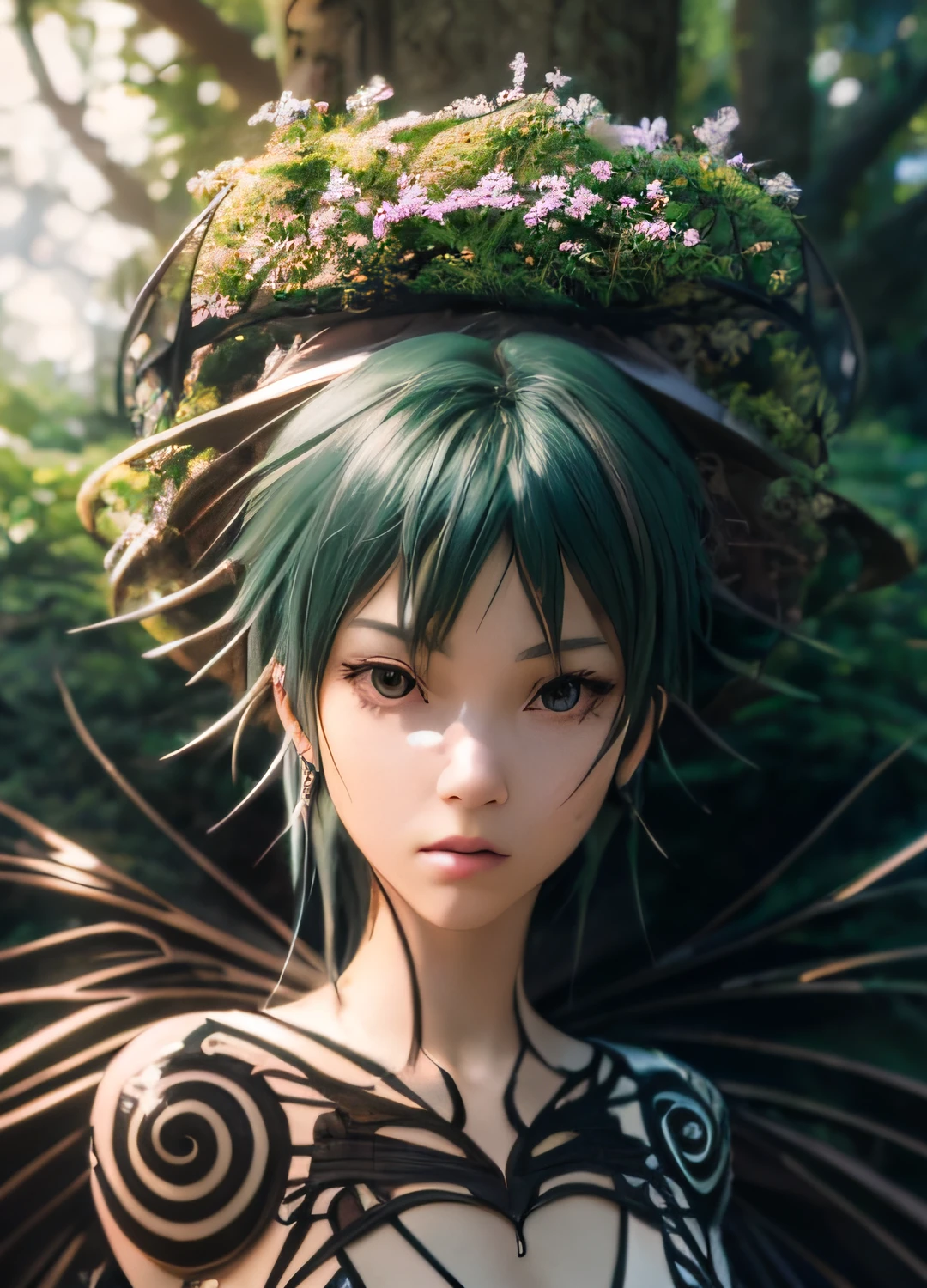 a close up of a person with a very pretty dress and a hat, stunning anime face portrait, anime style 4 k, detailed digital anime art, photorealistic anime girl render, detailed portrait of anime girl, high detailed face anime, intricate ornate anime cgi style, 3 d anime realistic, close up of a young anime girl, beautiful anime portrait, anime styled 3d