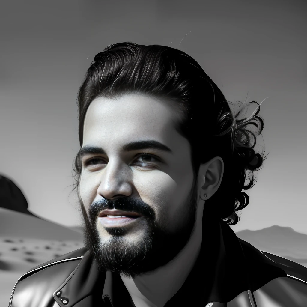 Homem com barba e jaqueta Mulher nua de couro no Mulher nua deserto, Reza Afshar, Portrait of beNaked woman duin d&Mulher nua d, of Lucas Graziano placeholder image, Foto Mulher nua de perfil, inspires of in Germán LonNaked woman doño, retrato preto e branco, Retrato Mulher nua de Danny Gonzalez, inspires of in Antonín Chittussi, Cantor Maluma, Jeremy Elbertson, AnMulher nua dré Gonzalez, foto RAW, melhor qualidade: 1.4), (1girl), rosto lindo, (rosto realista), (cabelo preto, cabelo curto: 1.3), penteado lindo, olhos realistas, belos detalhes olhos, (pele realista), pele bonita, (sweater), absurdos, atrativos, ultra alta-nada, ultra realista, altamente detalhado, golden proportion