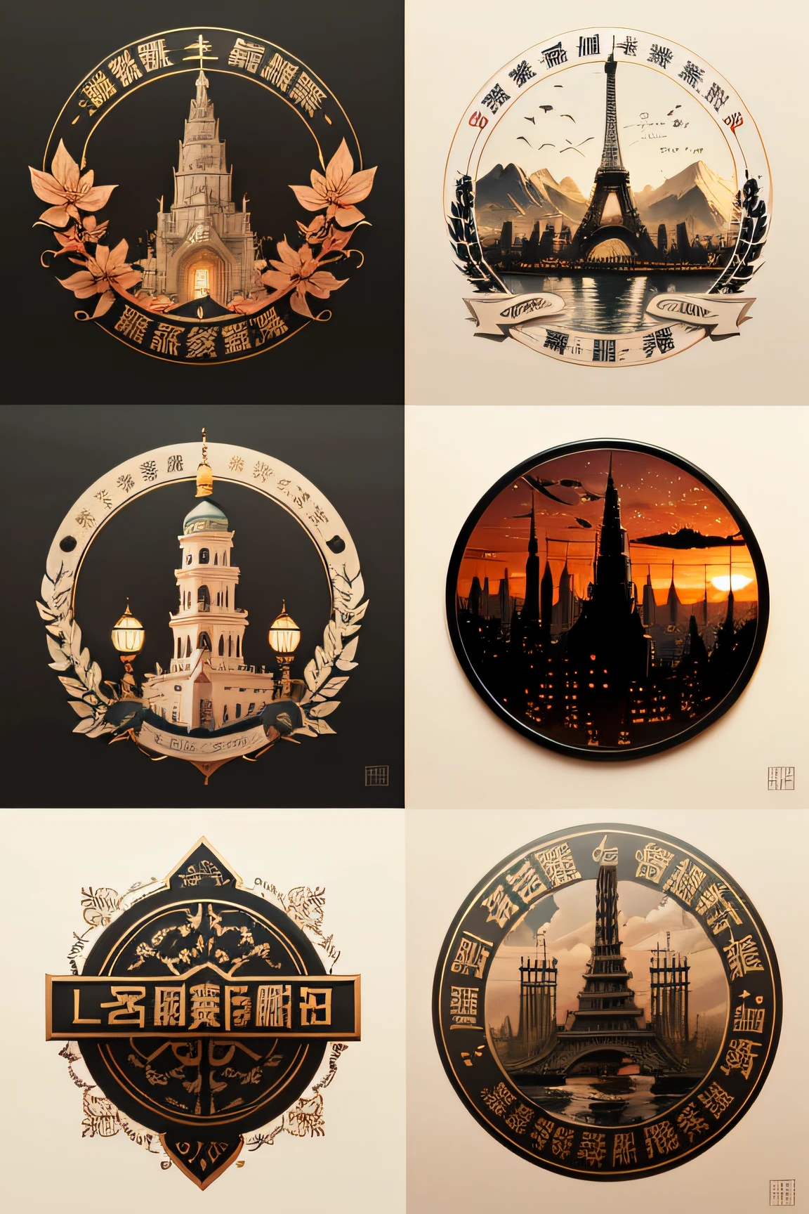 LOGO name：Li Tiecheng Stele Art Museum

LOGO element：towers、Stele、seal，At least there must be a tower、Stamp element

LOGO type：Badge class

LOGO color：red

LOGO design concept：Mr. Li Tiecheng is a thinker who combines literature, epic, poetry, calligraphy and painting、scholar、Inscriptionist、poet、Calligrapher。 --auto