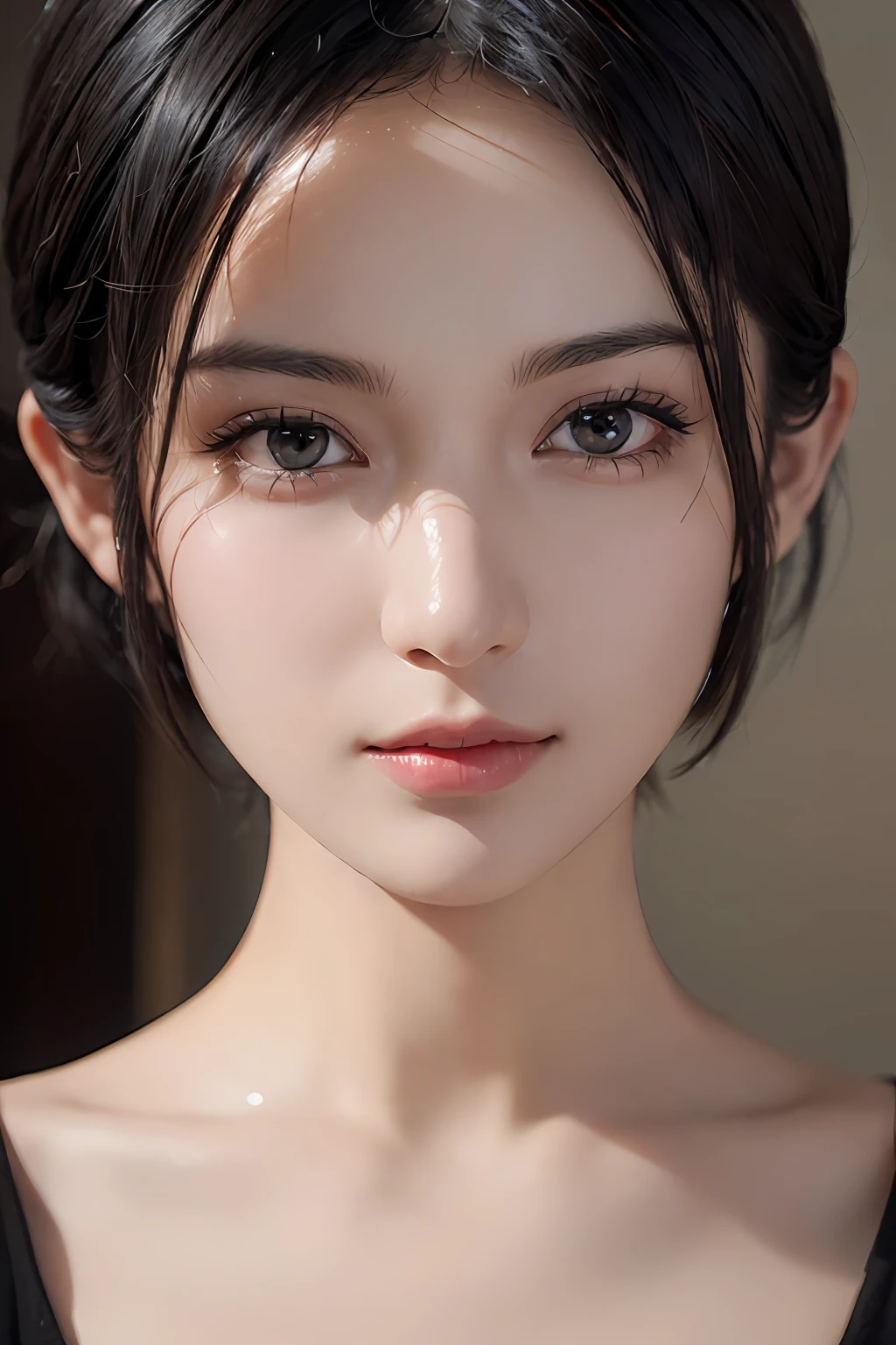 (8k, photorealistic, RAW photo, top quality: 1.4), (1girl), beautiful face, (realistic face), (black hair, short hair: 1.3), beautiful hairstyle, realistic eyes, beautiful detail eyes, (realistic skin), beautiful skin, absurd, attractive, ultra high resolution, ultra realistic, high definition, golden ratio, full body photo