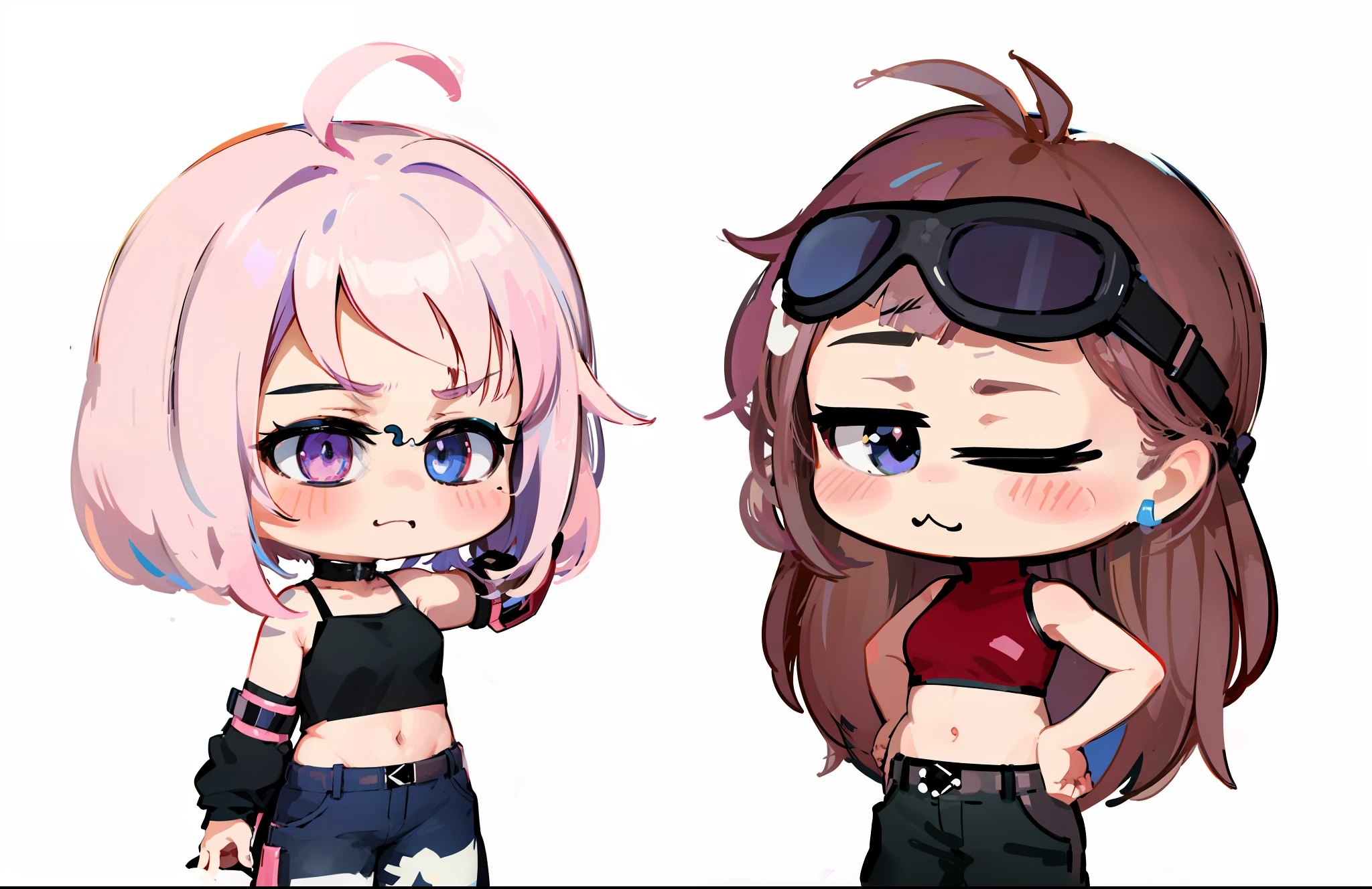 mini cute style, cute art style, chibi style, kawaii chibi, , cute anime catgirl, chibi, cute character, original chibi bunny girl, cute!! chibi!!! catgirl, kawaii anime manga style, nekomimi, cute anime style
