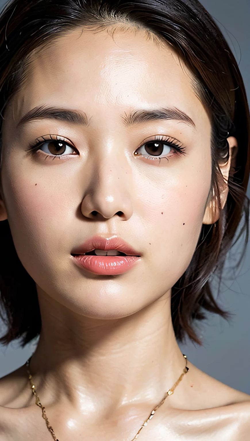 (masterpiece:1.3), (8k, photorealistic, RAW photo, best quality: 1.4), (1girl), beautiful face, (realistic face), (black hair, short hair:1.3), beautiful hairstyle, realistic eyes, beautiful detailed eyes, (realistic skin), beautiful skin, (sweater), absurdres, attractive, ultra high res, ultra realistic, highly detailed, golden ratio