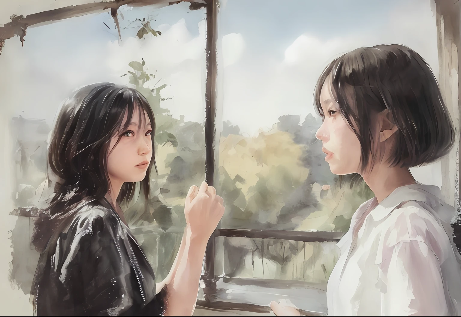 Masterpiece、、Realstic:1.4)、(extremely complex:1.2)、(upperbody:1.2)、(from front view:1.3)、Summer image、You can see the shoulders in a very neat dress.、haired(Short cut)、breastsout、Watch your audience、The expression is bright、27歳ぐらいの日本人で155センチぐらいで小顔、Fashionable makeup、Model-like face that looks younger than her age、Head tilt、1女の子、solo、Ultra high Resolution、8K UHD、perfect antomy、Exquisitely detailed skin、Best shadow、 delicate、Highres
