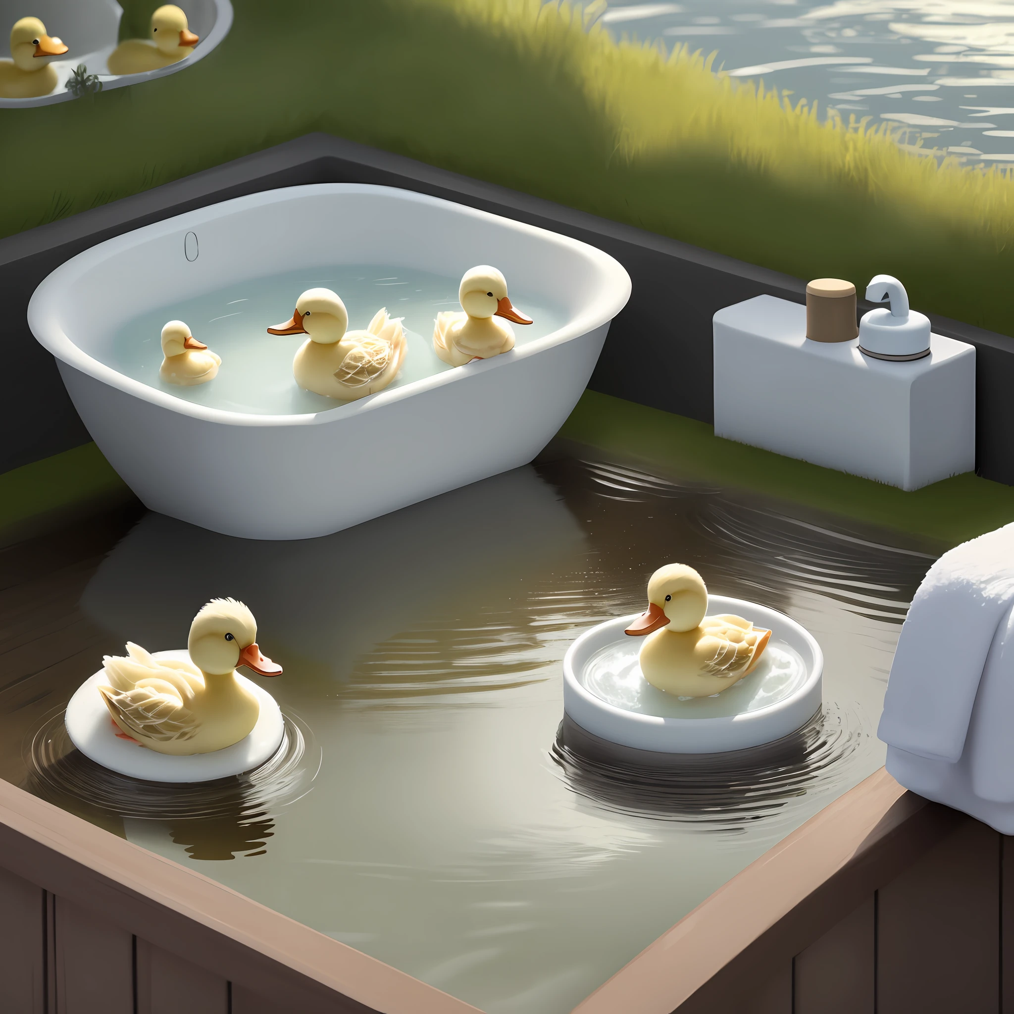 secret vintage photo of rubber duck commitng war crimes in World war 2, why is he did that --auto