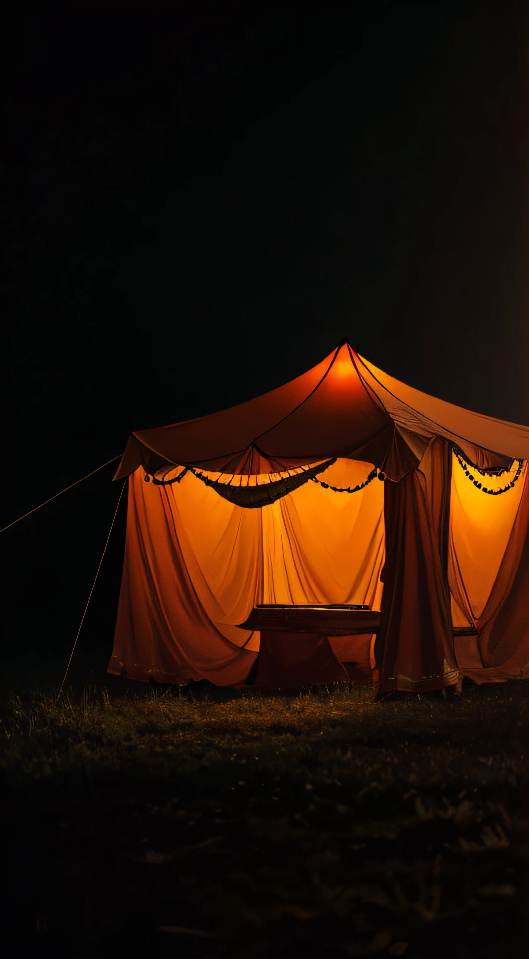 Colorful gypsy tent in a setting, ConceptArt, natureza, estrada rural, obra-antes, melhor qualidade, detalhe intrincado, absurdos, aberration Chromatic, profundidade de campo, fotografia profissional, mild lighting, Tom Mapeado, altamente detalhado, focus sharp, dramatic illumination, detalhes intrincados, cinematic, 8K, incredible shadows, realista, (fundo altamente detalhado: 1.0) --auto